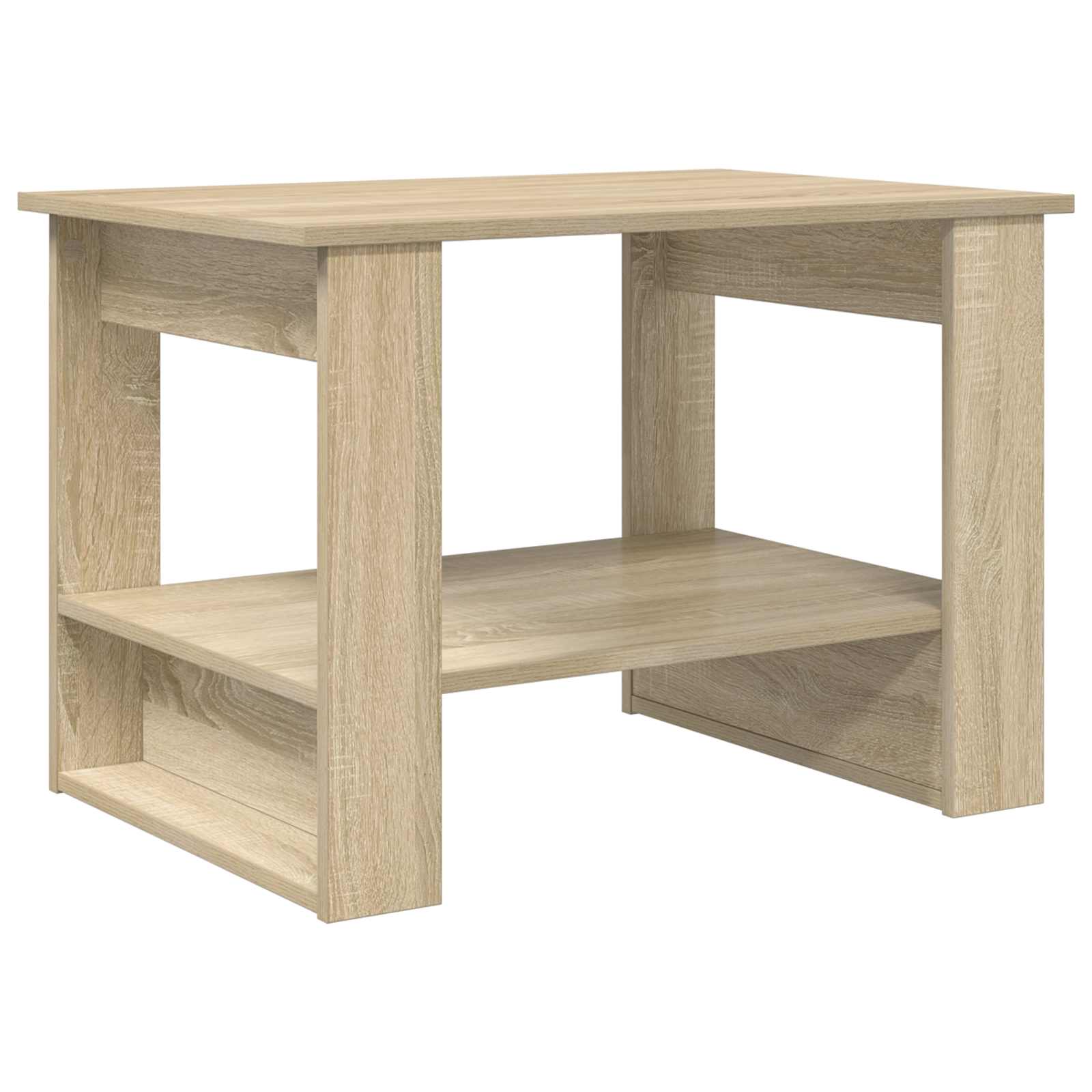 Table basse Chêne Sonoma 72 x 50 x 50 cm Bois d'ingénierie