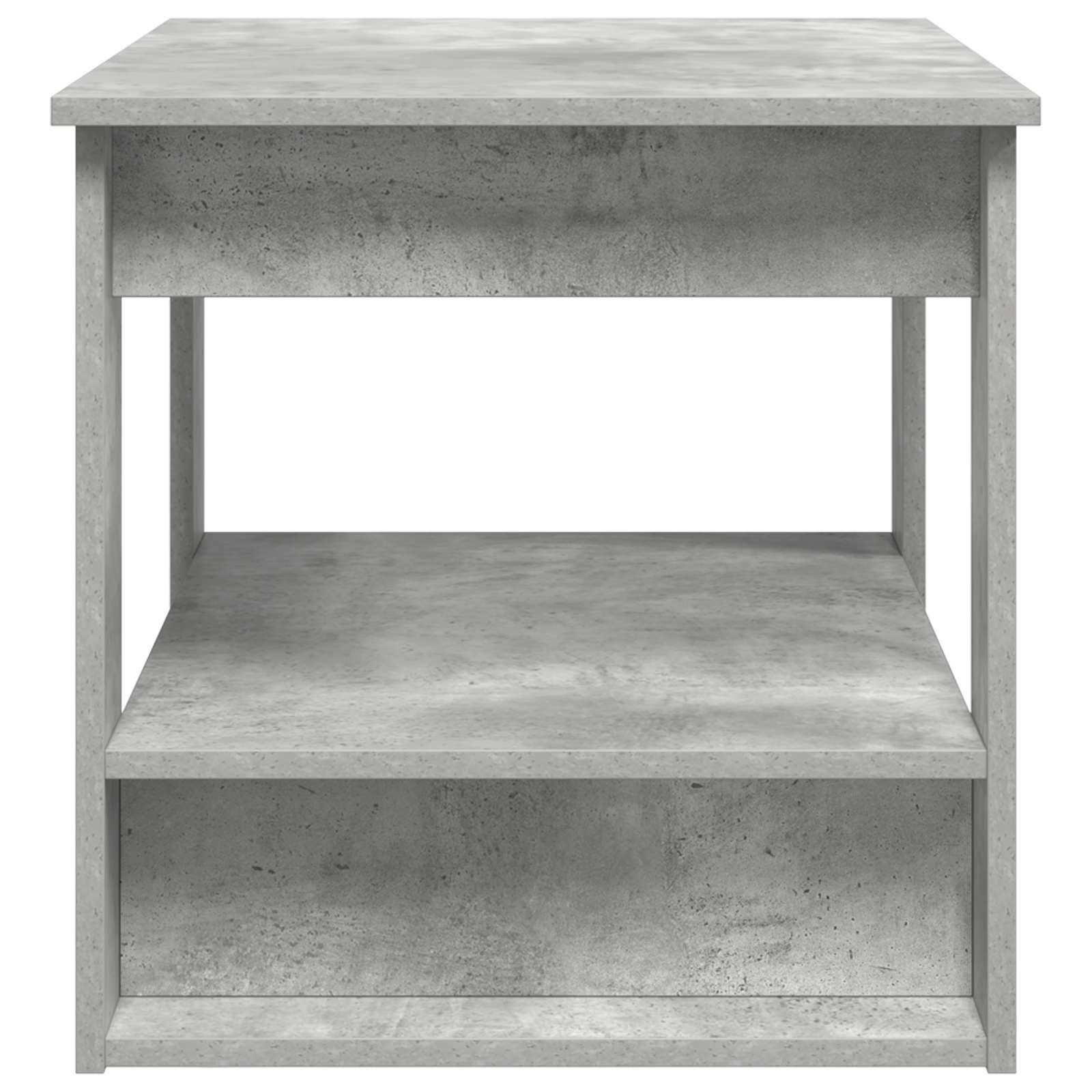 Table basse Gris béton 72 x 50 x 50 cm Bois d'ingénierie - XIOS