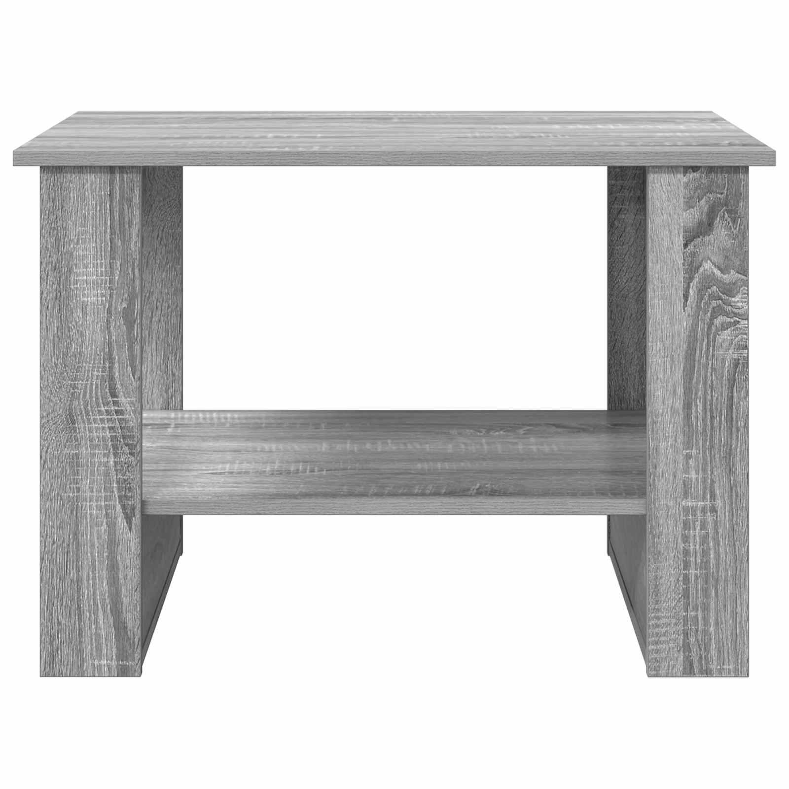 Table basse Gris Sonoma 72 x 50 x 50 cm Bois d'ingénierie