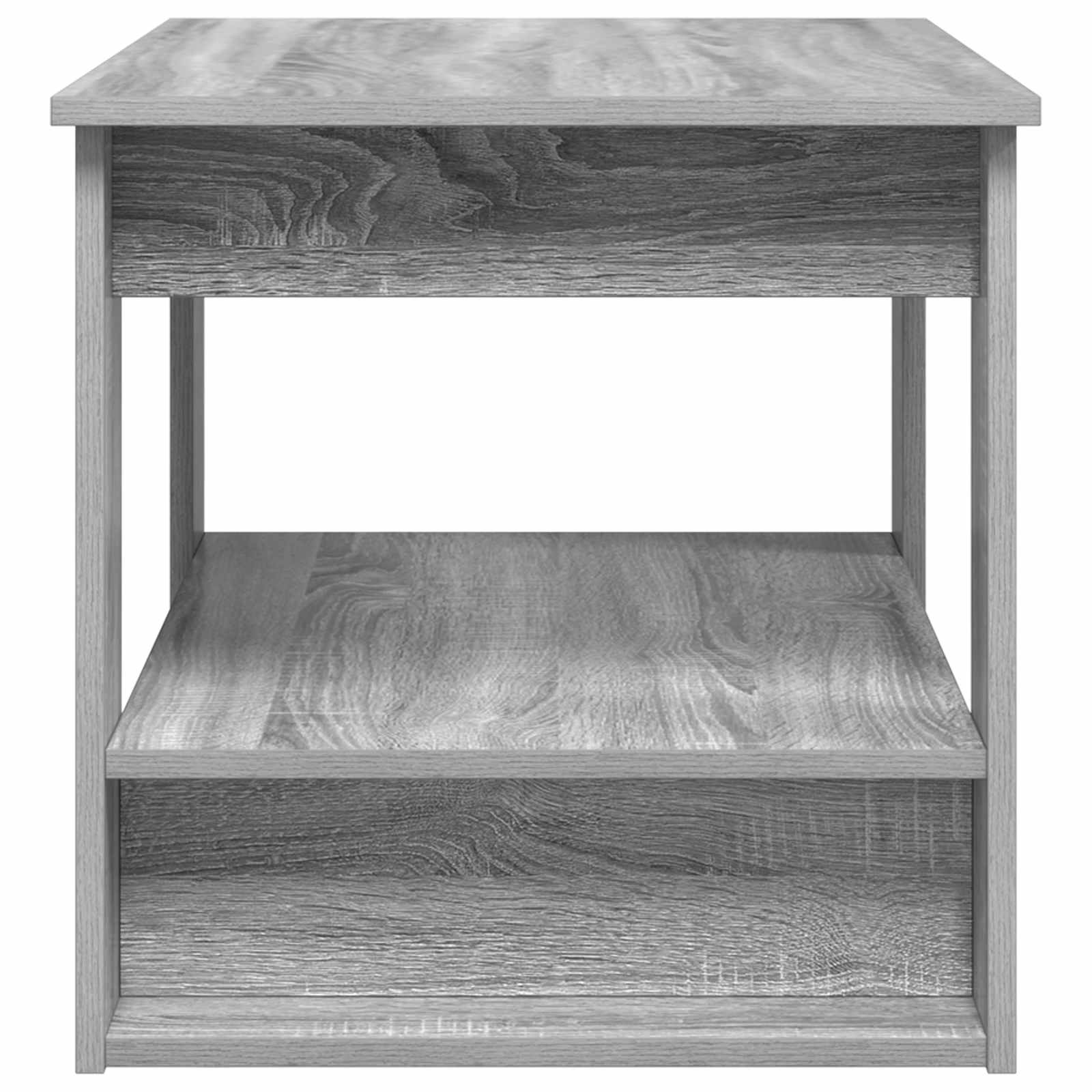 Table basse Gris Sonoma 72 x 50 x 50 cm Bois d'ingénierie