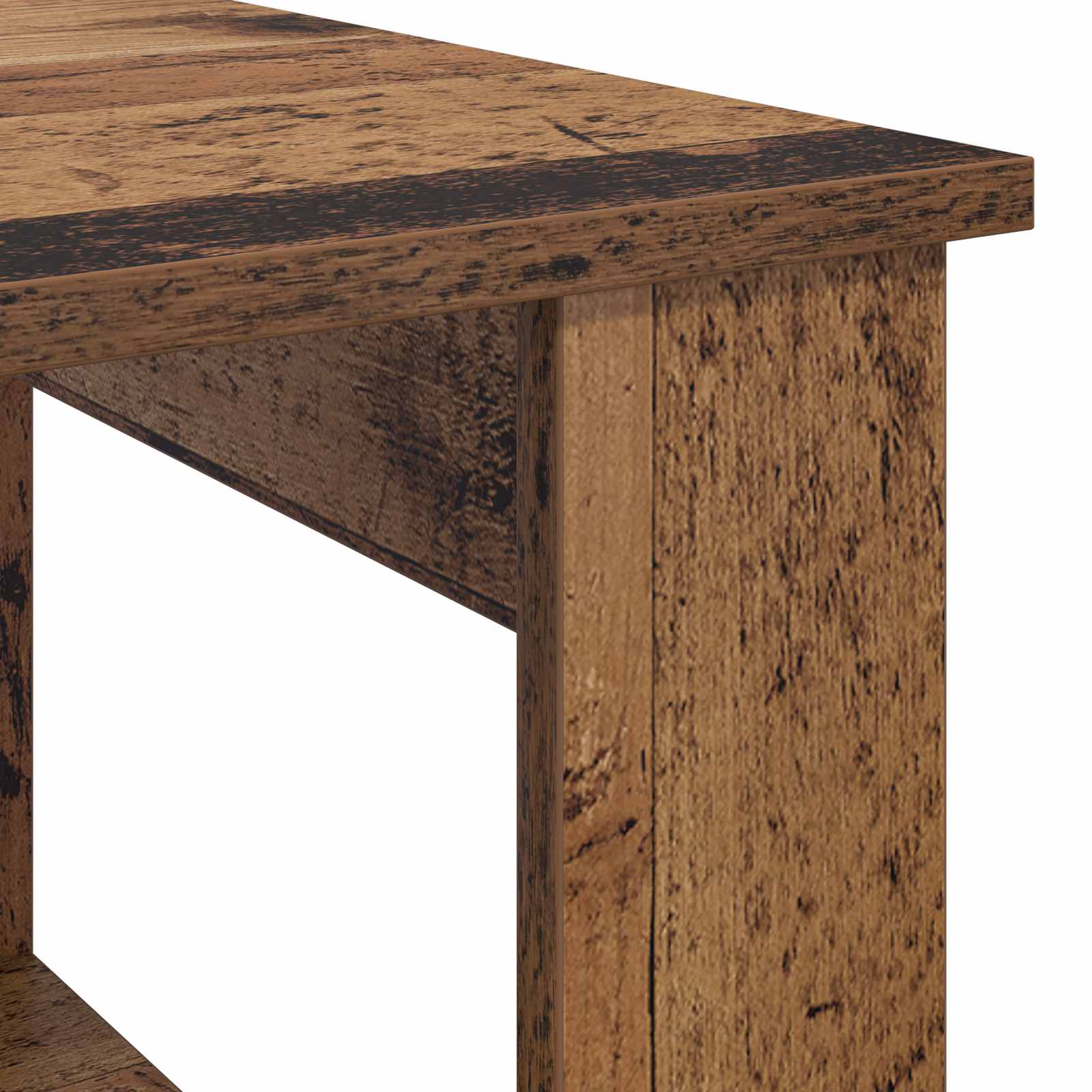 Table basse Bois ancien 51 x 50 x 50 cm Bois d'ingénierie - XIOS