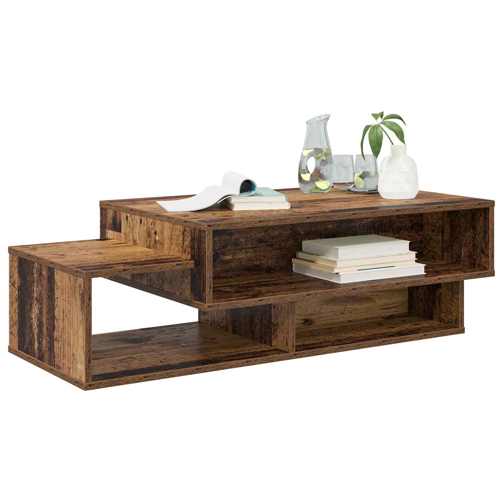 Table basse Bois ancien 105 x 50 x 32,5 cm Bois d'ingénierie - XIOS