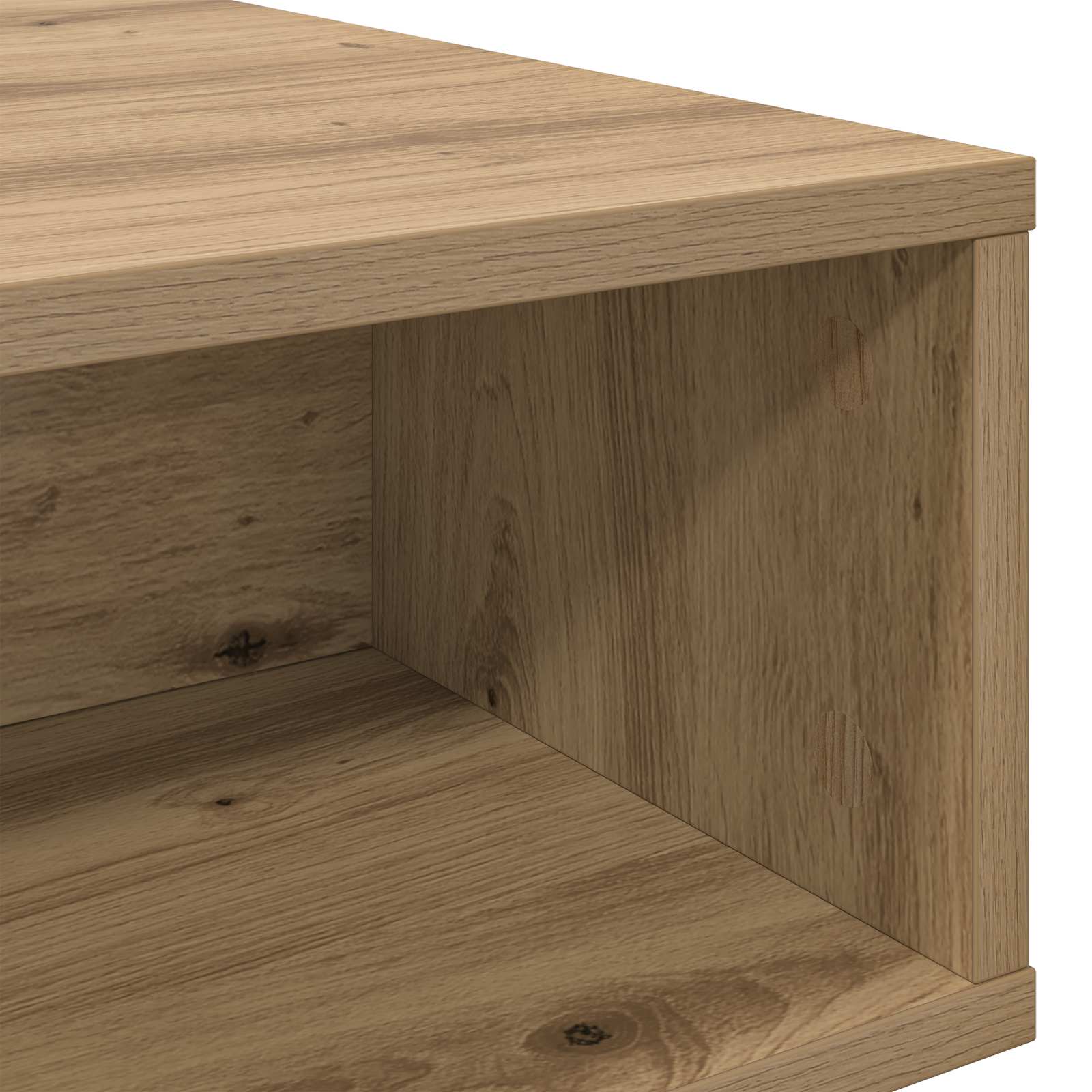 Table basse Chêne artisanal 105 x 50 x 32,5 cm - XIOS
