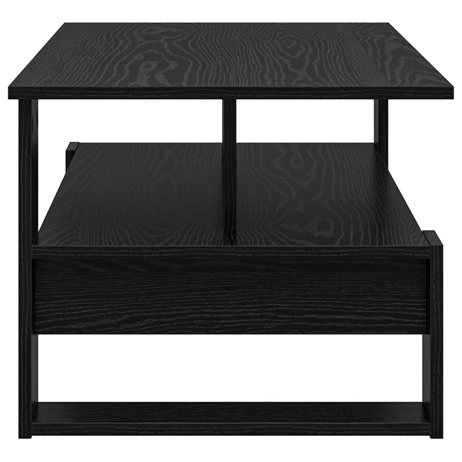 Table basse Chêne noir 90 x 50 x 40 cm Bois d'ingénierie - XIOS