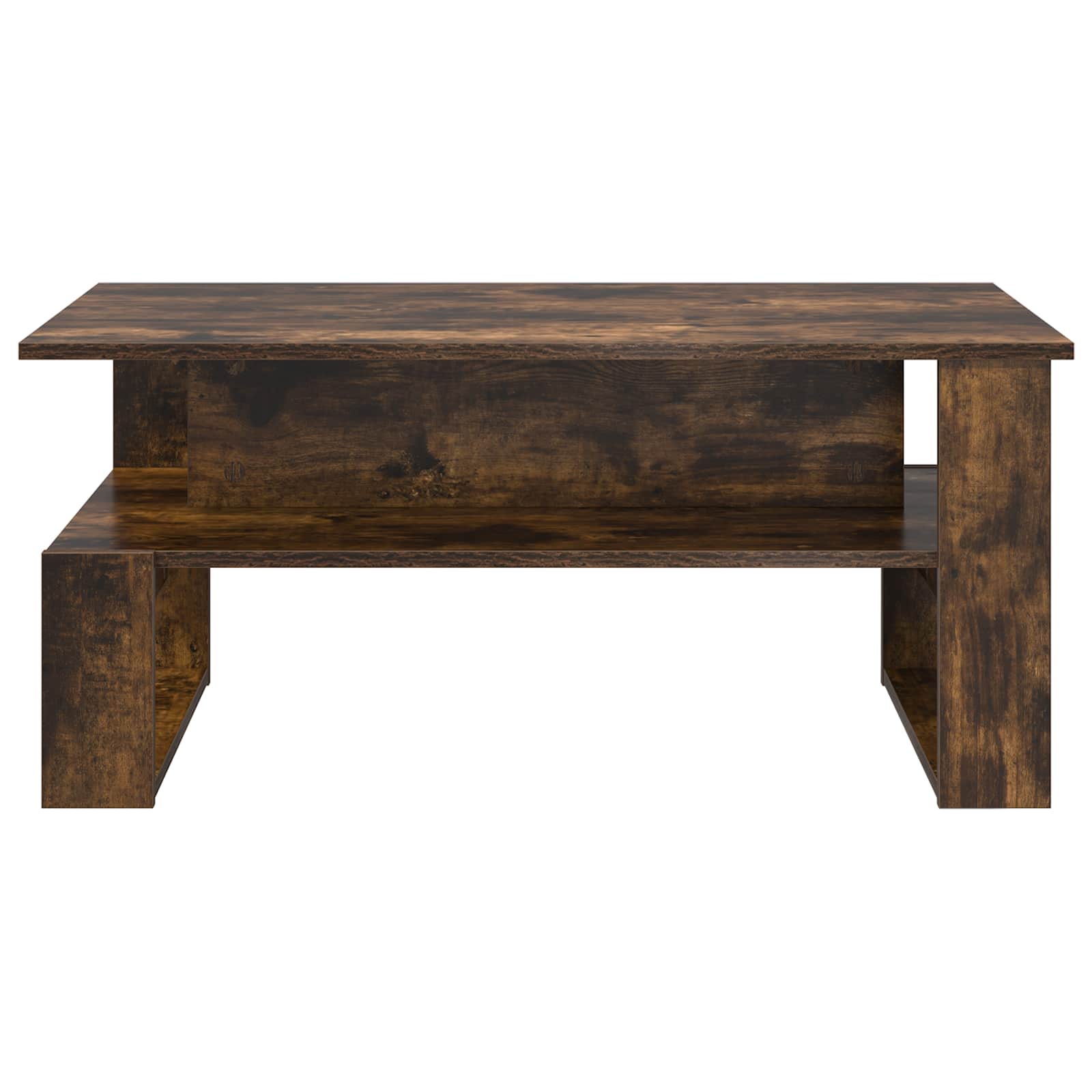 Table basse Chêne fumé 90 x 50 x 40 cm Bois d'ingénierie - XIOS
