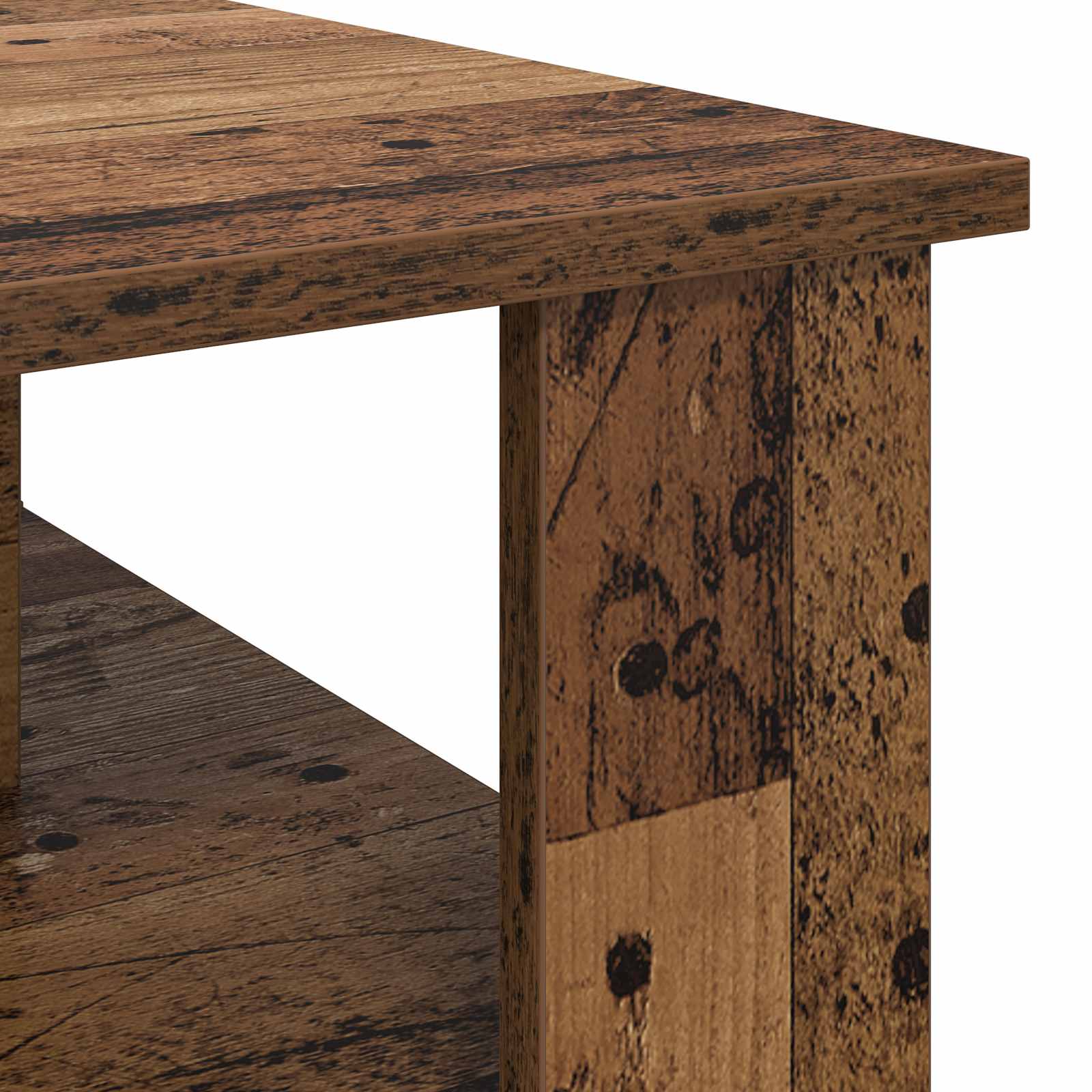 Table basse Bois ancien 90 x 50 x 40 cm Bois d'ingénierie - XIOS