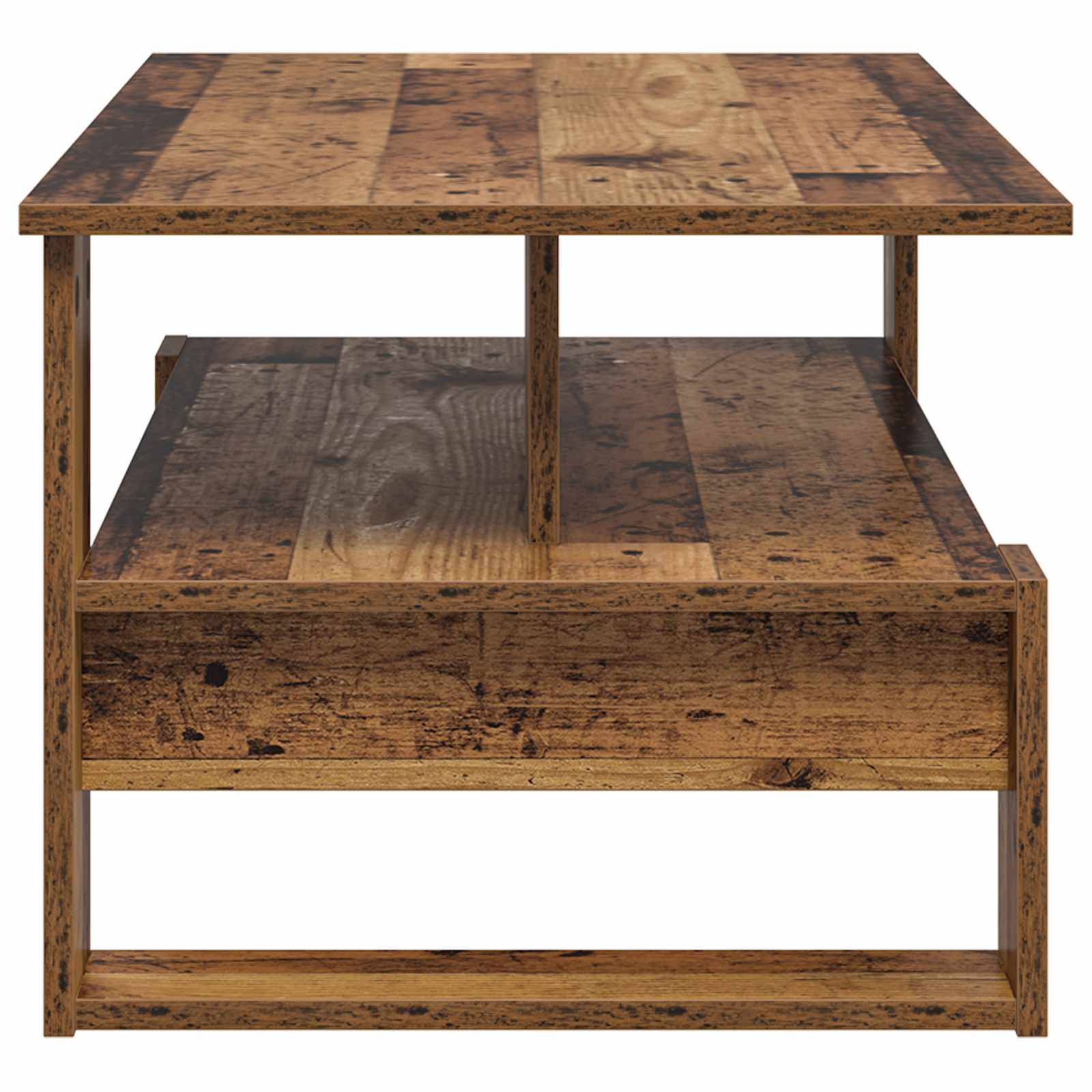 Table basse Bois ancien 90 x 50 x 40 cm Bois d'ingénierie - XIOS