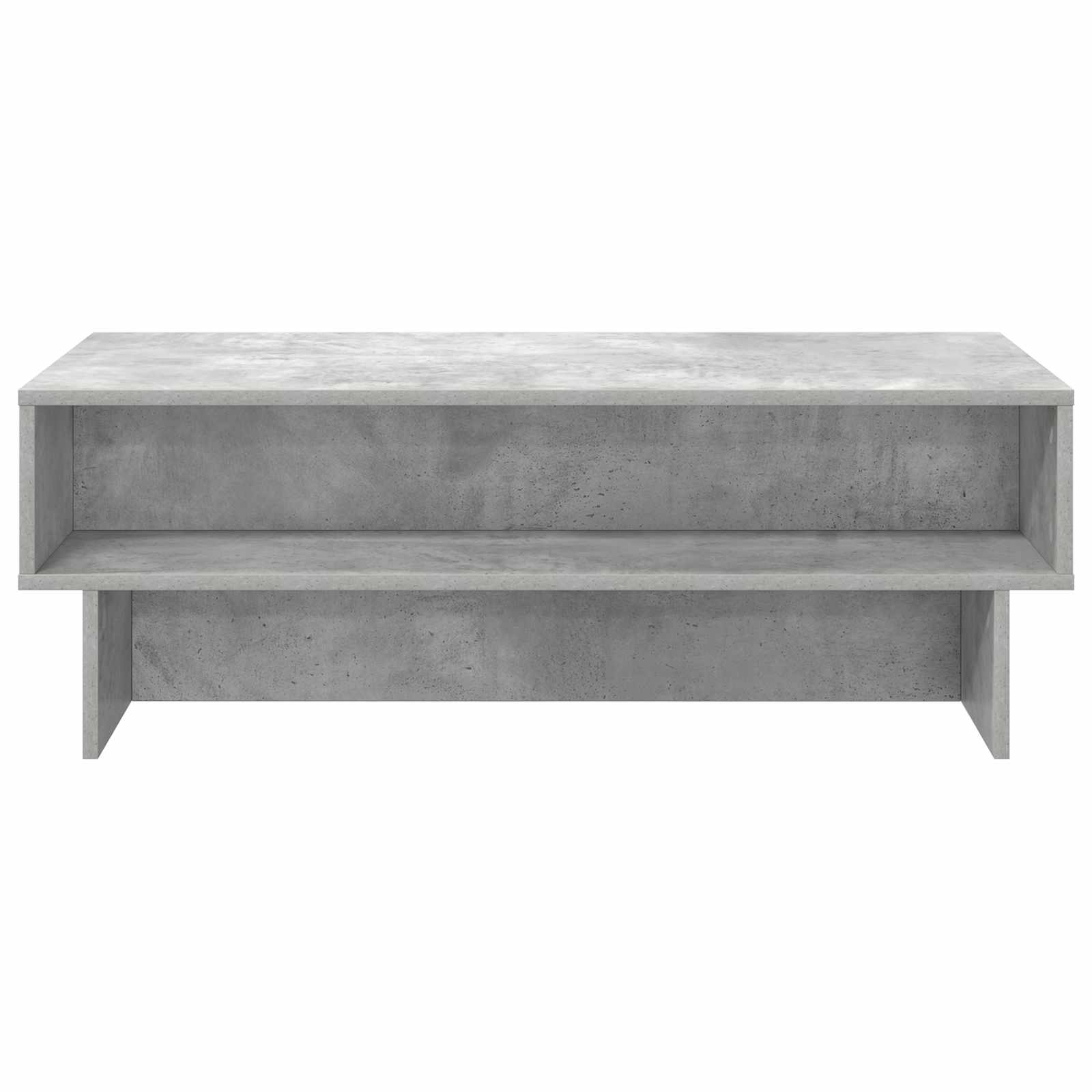 Table basse Gris béton 100 x 46 x 35 cm Bois d'ingénierie - XIOS
