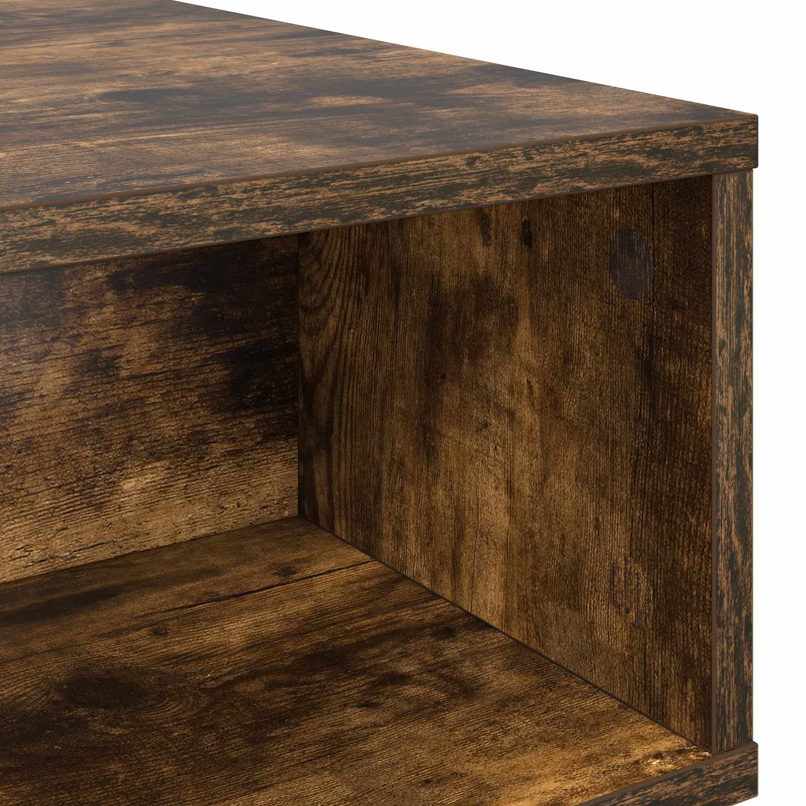 Table basse Chêne fumé 100 x 46 x 35 cm Bois d'ingénierie - XIOS