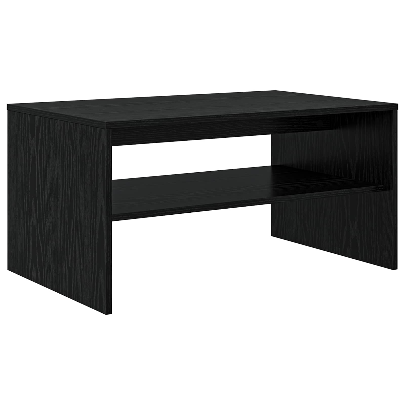 Table basse Chêne noir 80 x 50 x 40 cm Bois d'ingénierie - XIOS