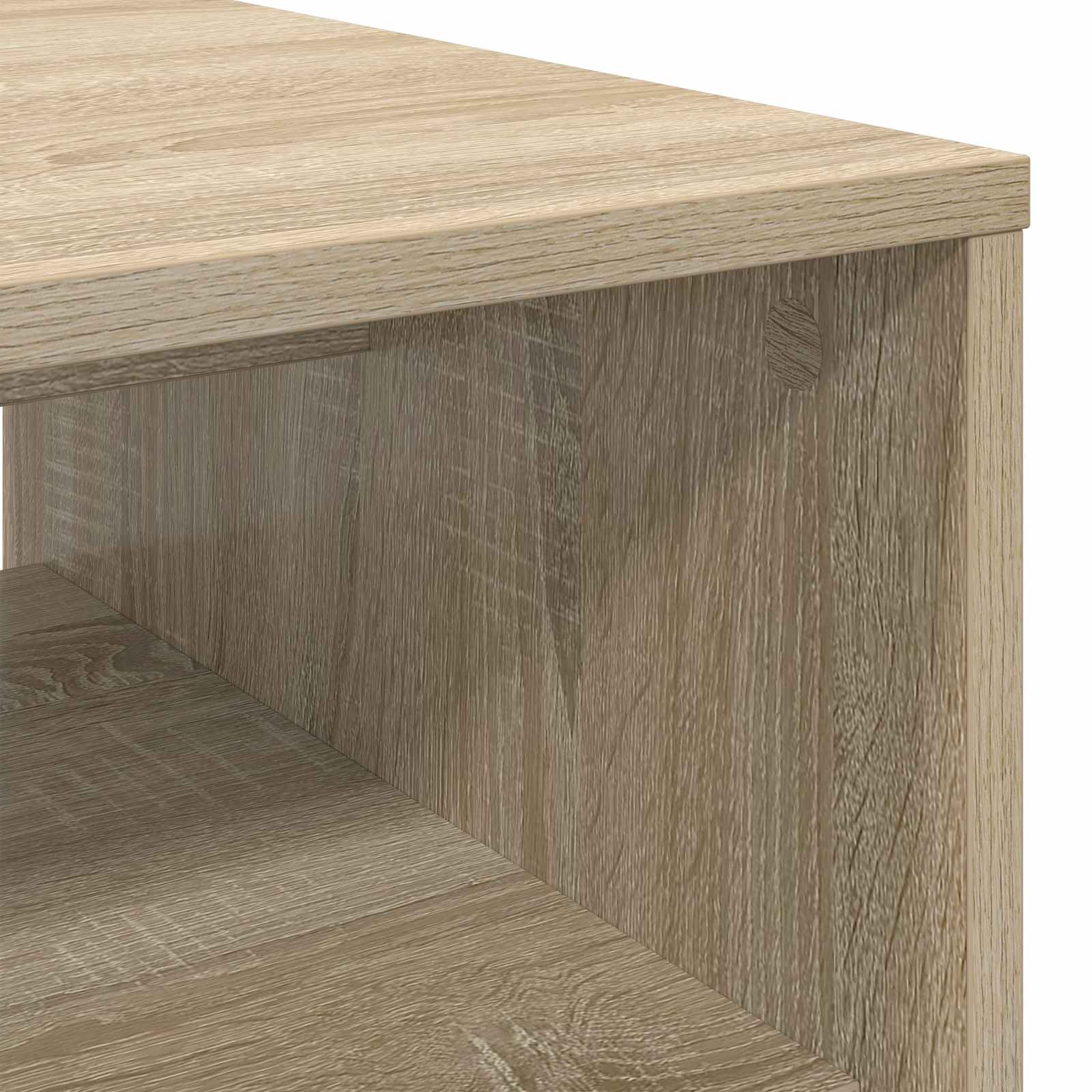 Table basse Chêne Sonoma 80 x 50 x 40 cm Bois d'ingénierie - XIOS