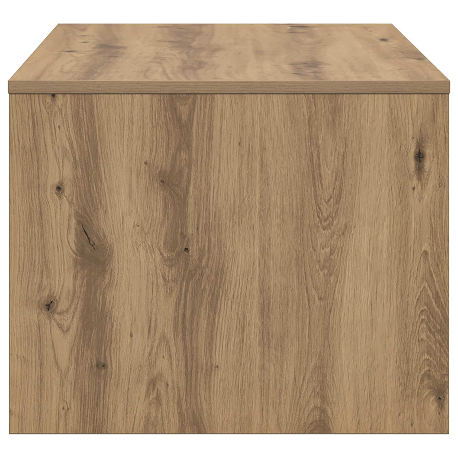 Table basse Chêne artisanal 80 x 50 x 40 cm Bois d'ingénierie - XIOS