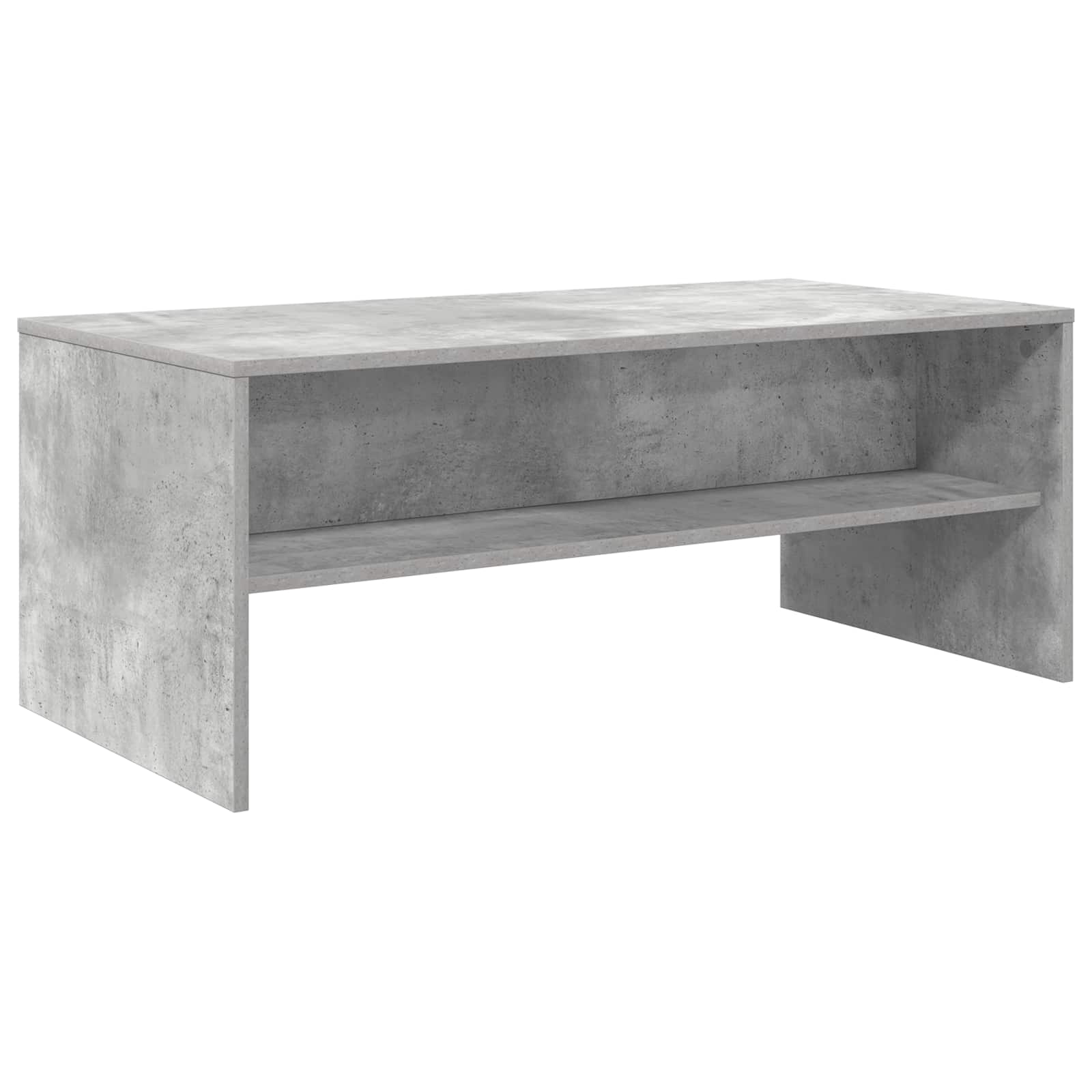 Table basse Gris béton 100 x 50 x 40 cm Bois d'ingénierie - XIOS