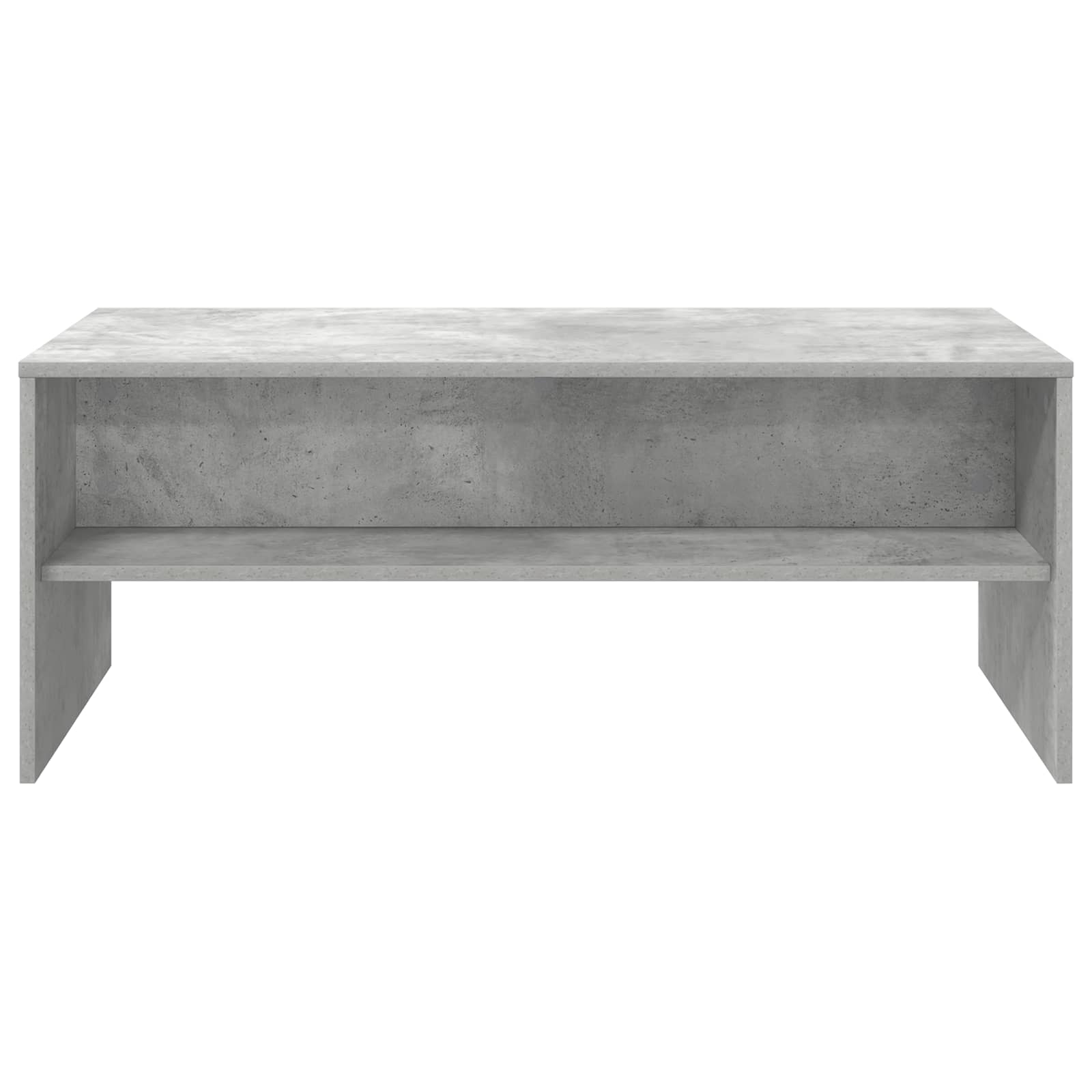 Table basse Gris béton 100 x 50 x 40 cm Bois d'ingénierie - XIOS