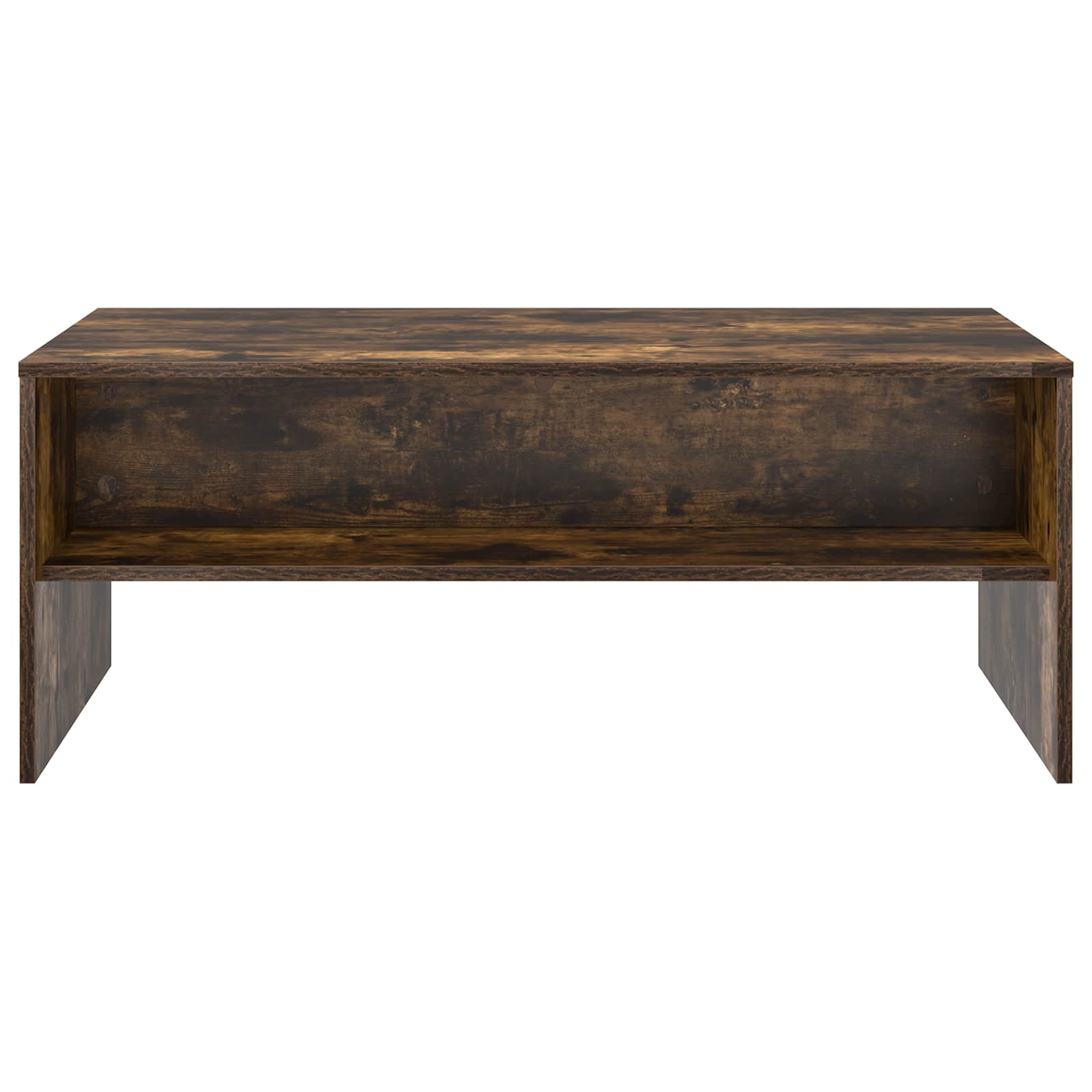 Table basse Chêne fumé 100 x 50 x 40 cm Bois d'ingénierie - XIOS