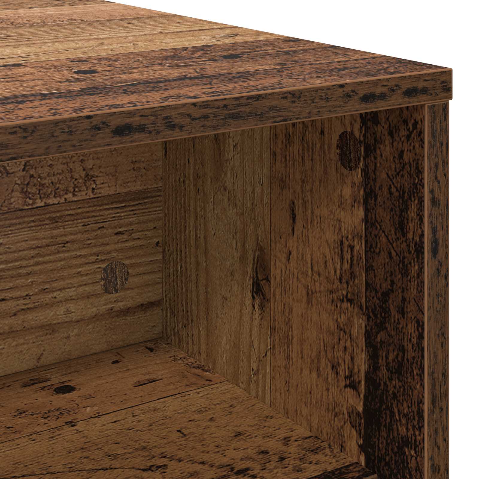 Table basse Bois ancien 100 x 50 x 40 cm Bois d'ingénierie - XIOS