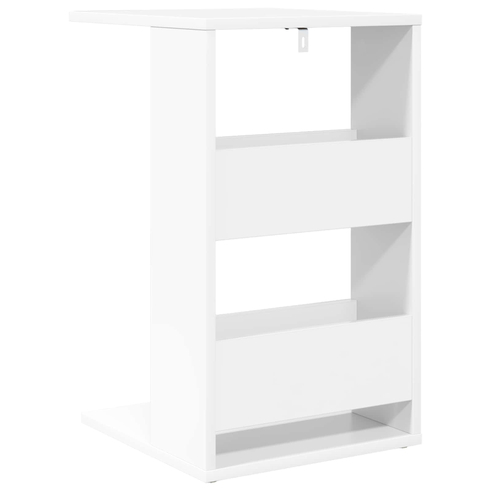 Table d'appoint Blanc 40 x 35 x 60,5 cm Bois d'ingénierie - XIOS