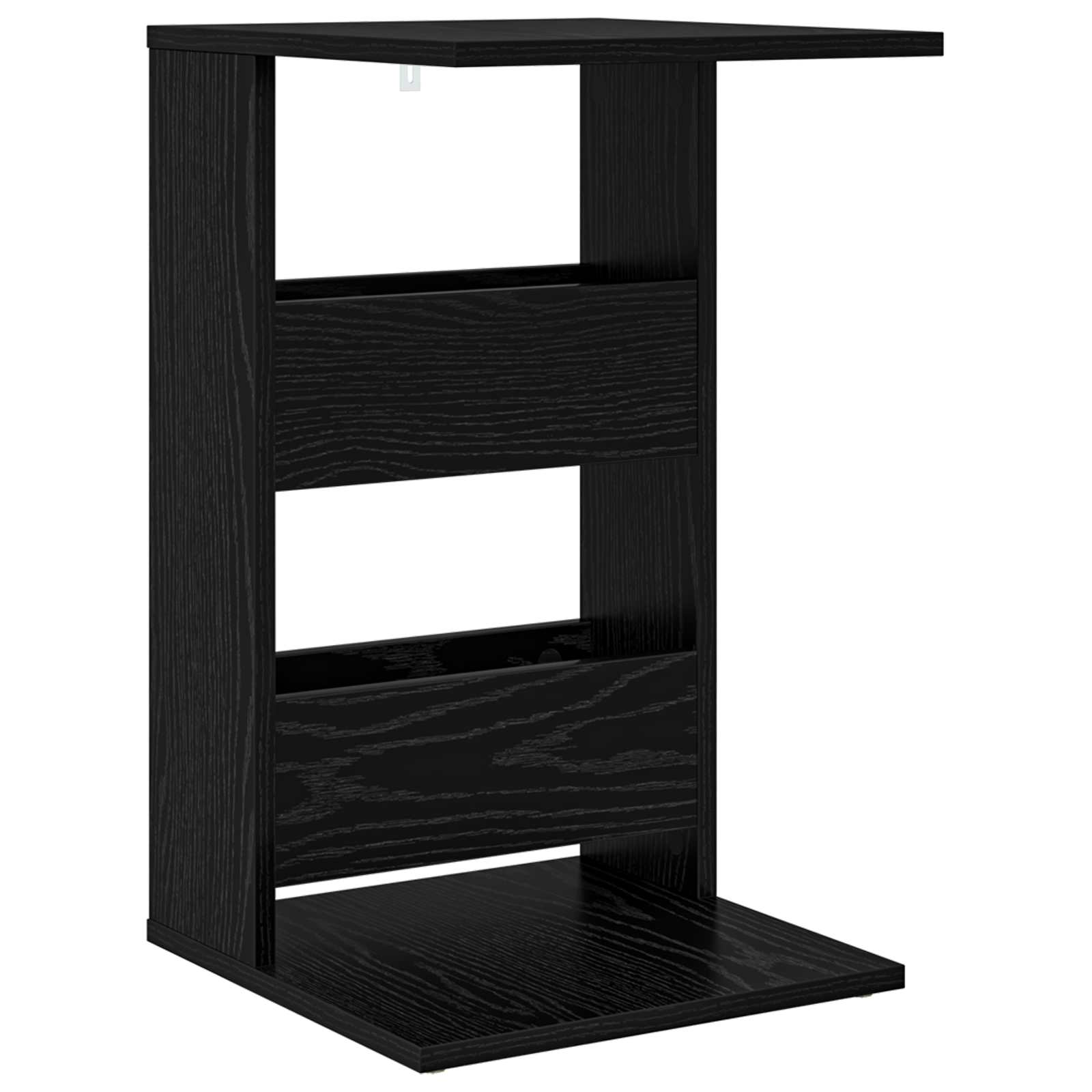 Table d'appoint Chêne noir 40 x 35 x 60,5 cm Bois d'ingénierie - XIOS