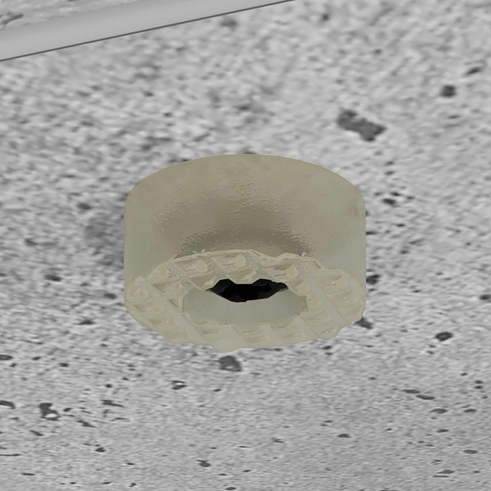 Table d'appoint Gris béton 40 x 35 x 60,5 cm Bois d'ingénierie - XIOS