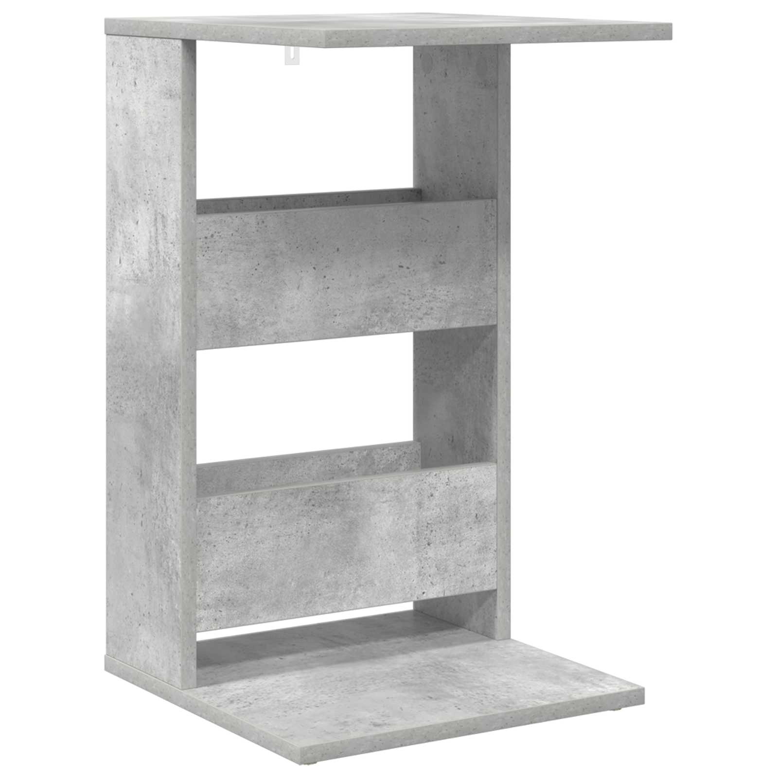 Table d'appoint Gris béton 40 x 35 x 60,5 cm Bois d'ingénierie - XIOS