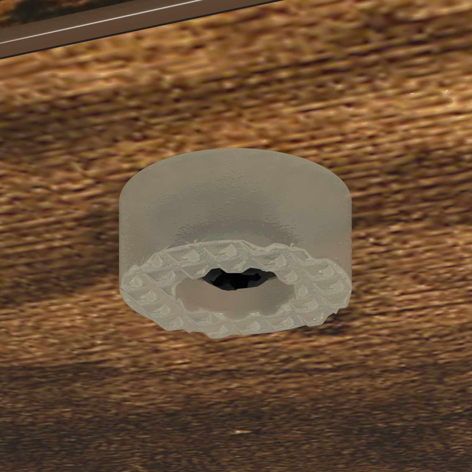 Table d'appoint Chêne fumé 40 x 35 x 60,5 cm Bois d'ingénierie - XIOS