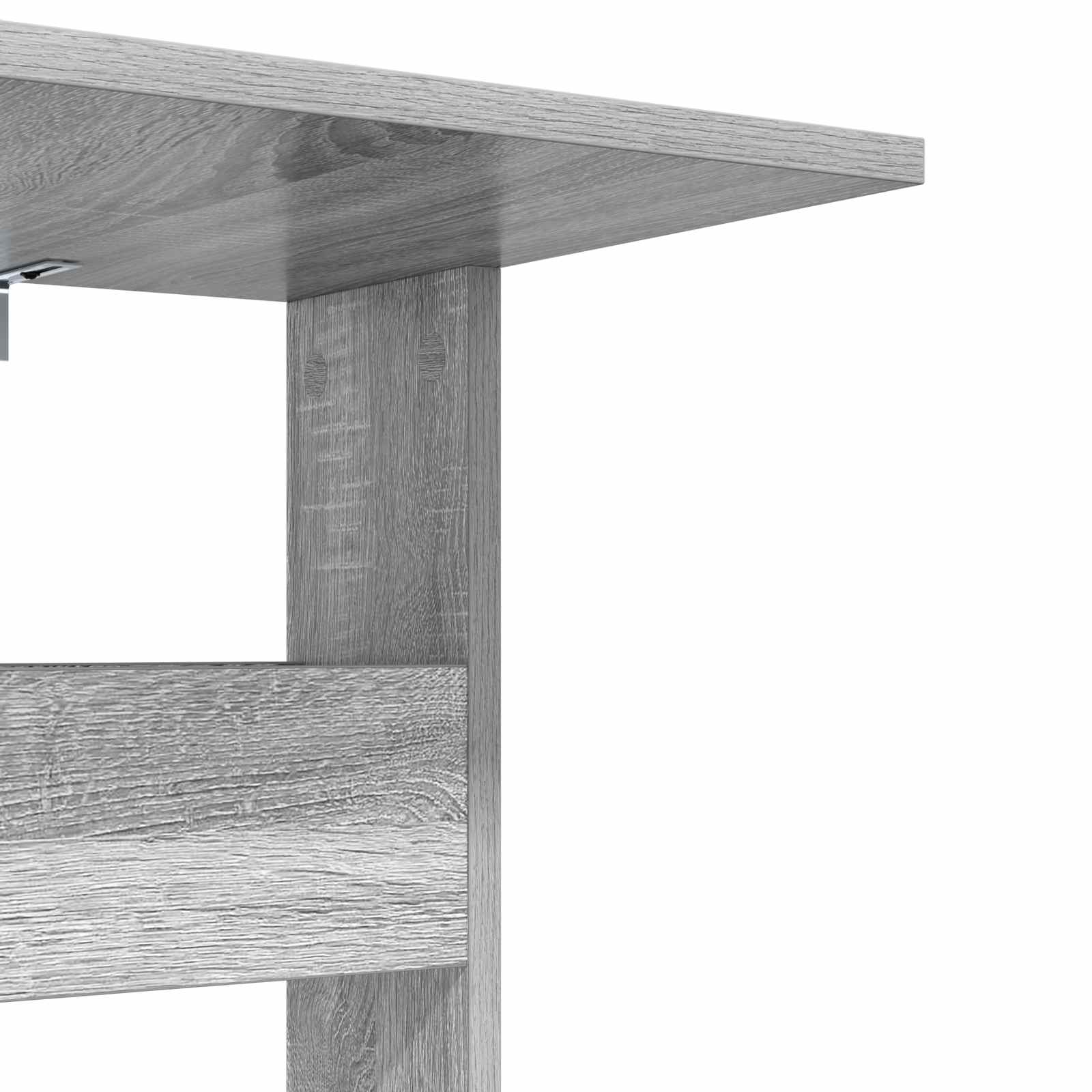 Table d'appoint Gris Sonoma 40 x 35 x 60,5 cm Bois d'ingénierie - XIOS