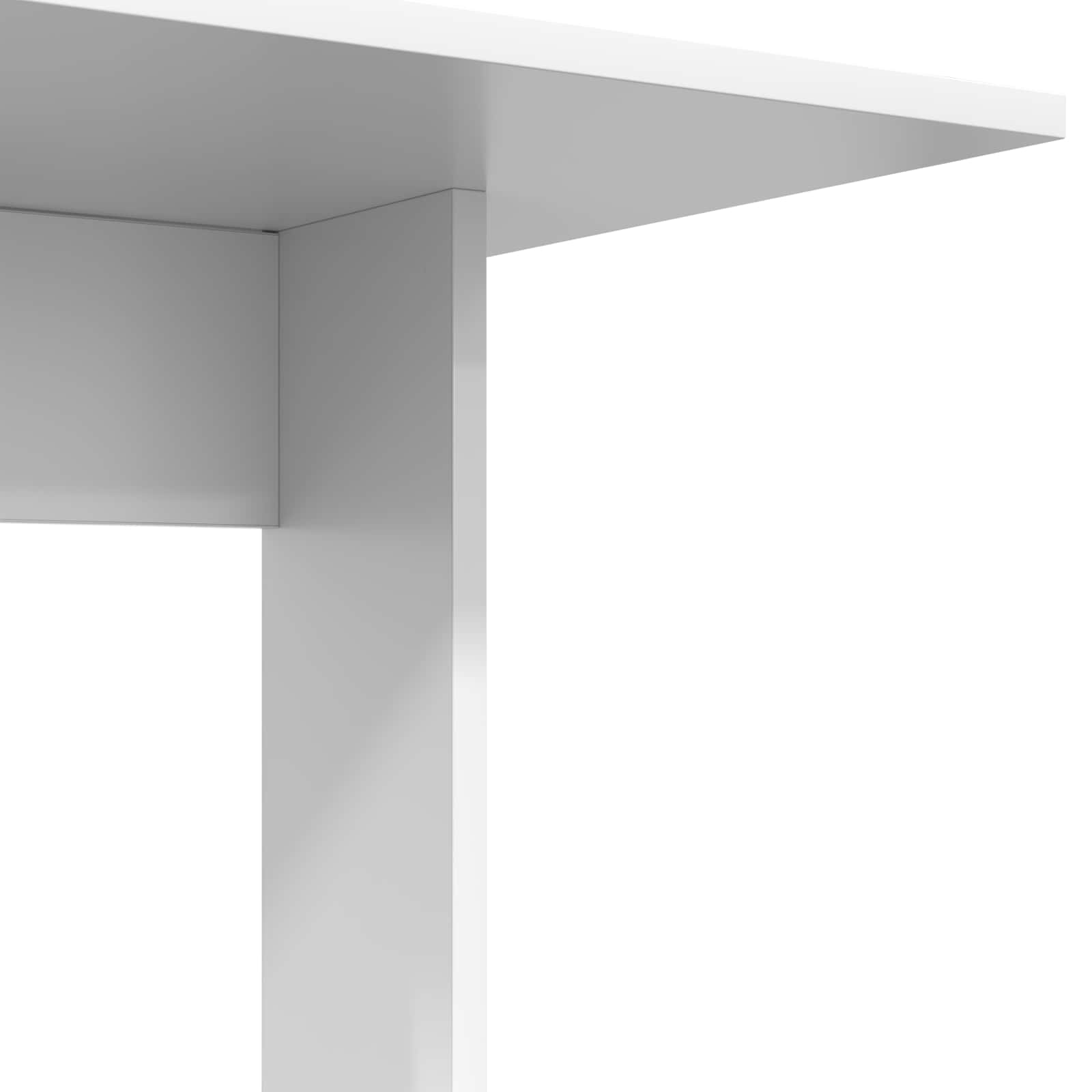 Table d'appoint Blanc 45 x 40 x 62,5 cm Bois d'ingénierie - XIOS