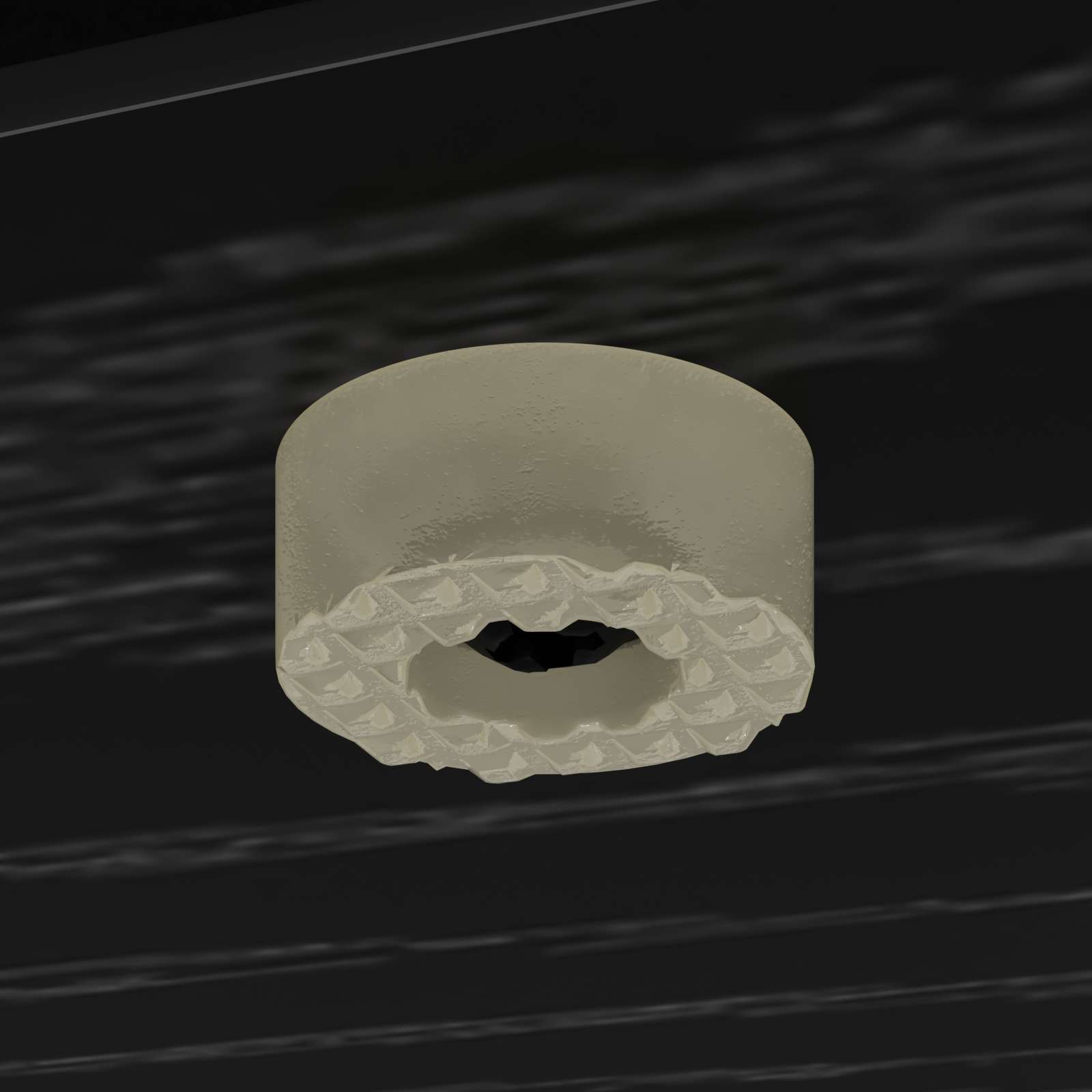 Table d'appoint Chêne noir 45 x 40 x 62,5 cm Bois d'ingénierie - XIOS