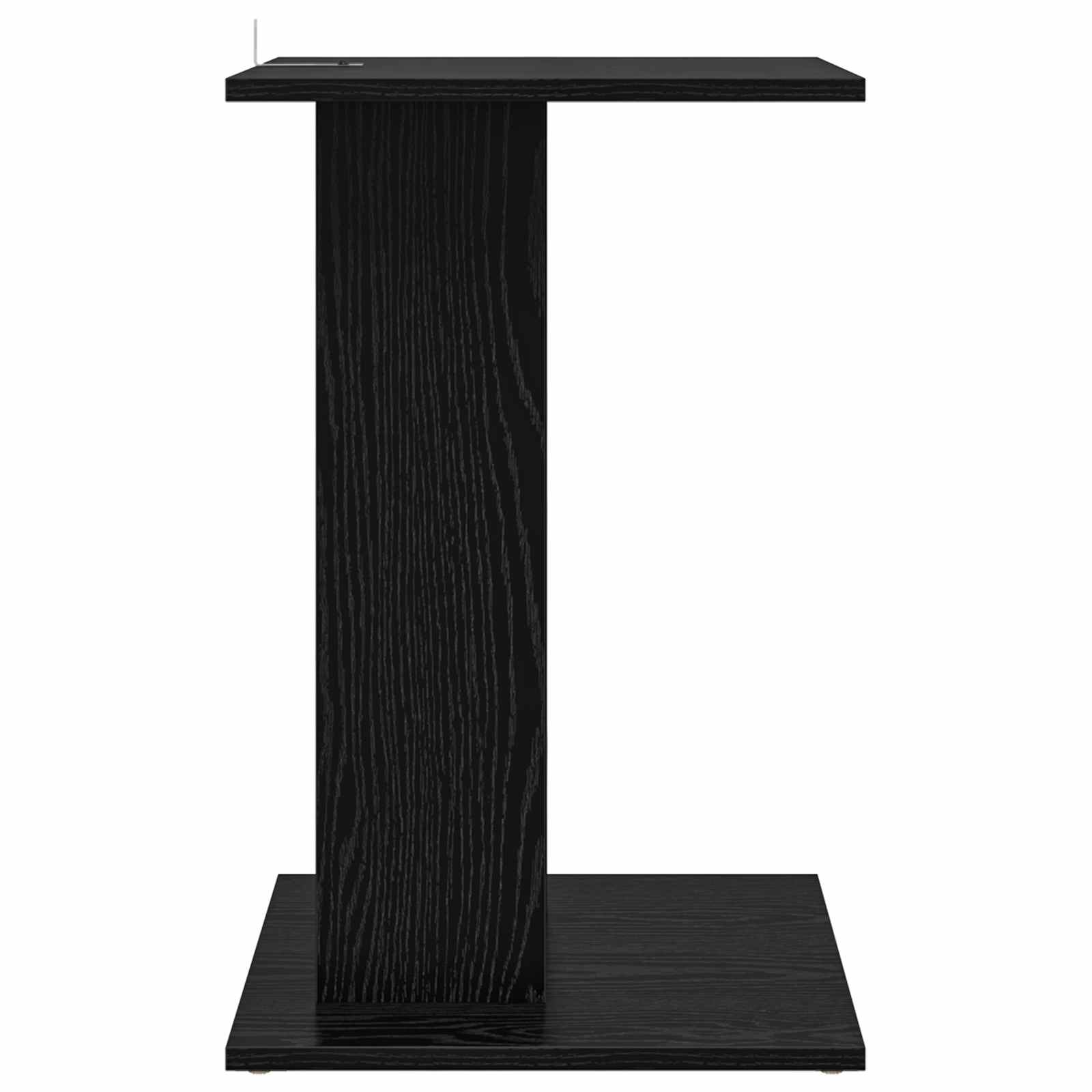 Table d'appoint Chêne noir 45 x 40 x 62,5 cm Bois d'ingénierie - XIOS