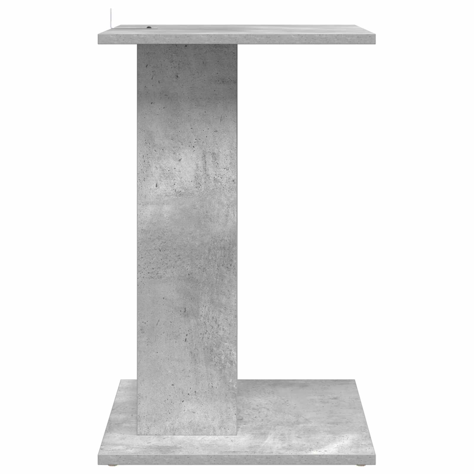 Table d'appoint Gris béton 45 x 40 x 62,5 cm Bois d'ingénierie - XIOS