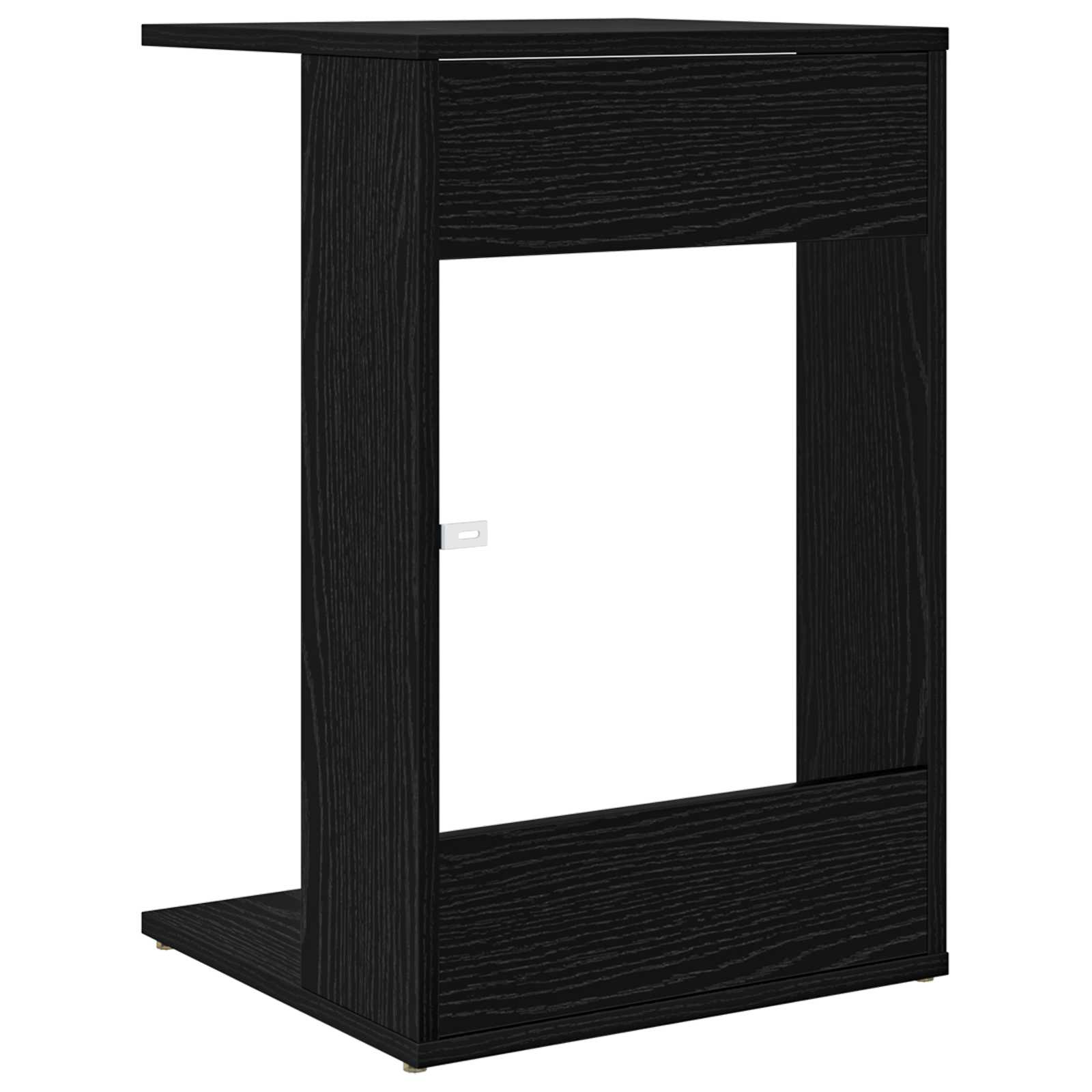 Table d'appoint Chêne noir 40 x 38 x 62,5 cm Bois d'ingénierie - XIOS