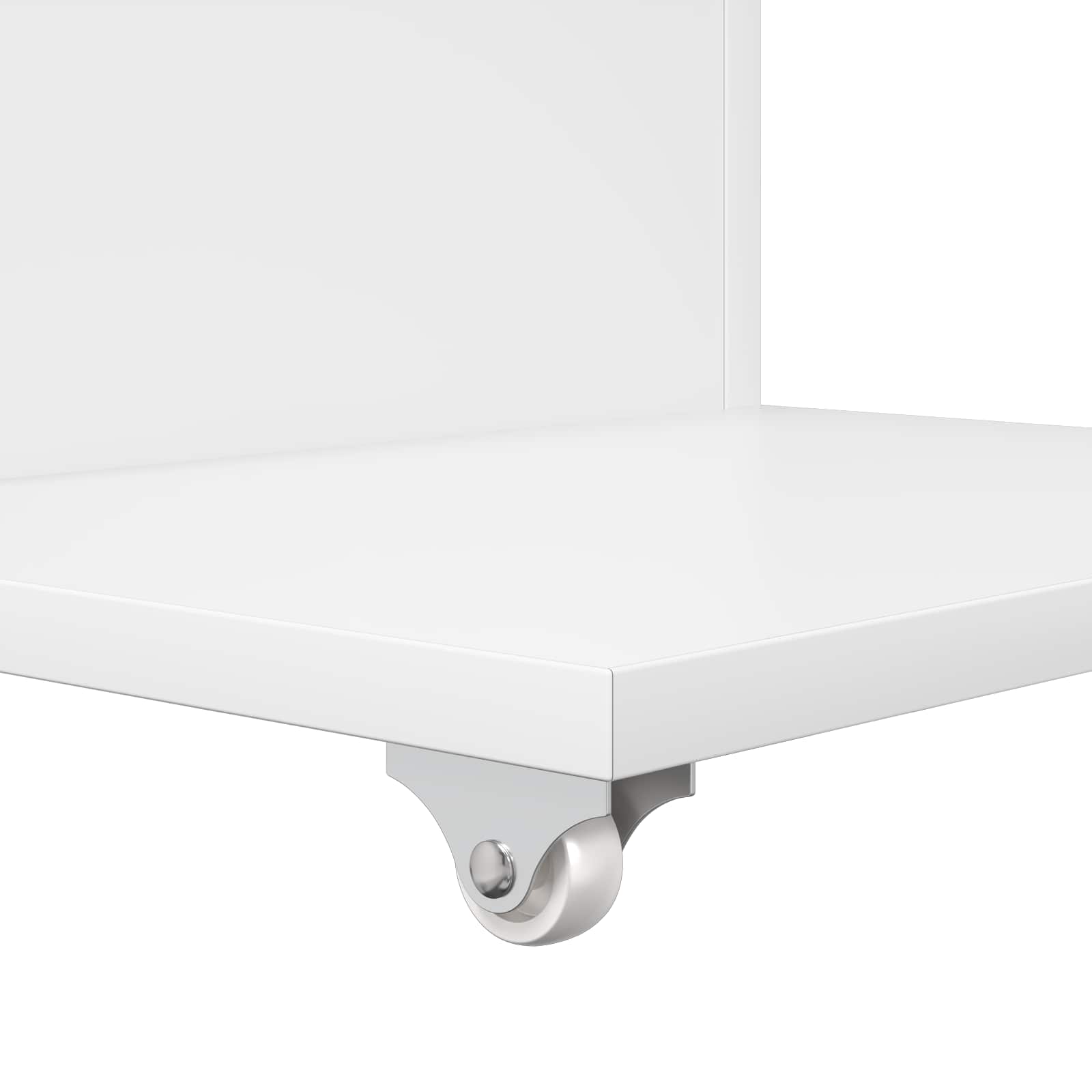 Table d'appoint Blanc 40 x 35 x 60 cm Bois d'ingénierie - XIOS