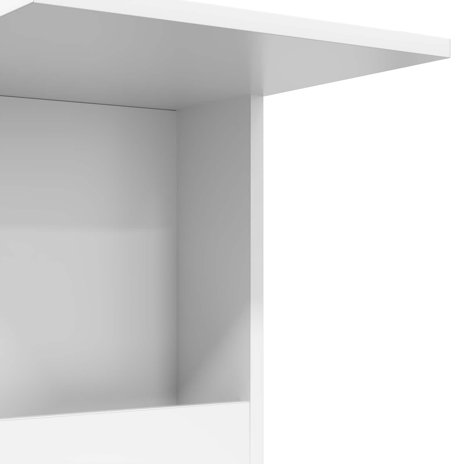 Table d'appoint Blanc 40 x 35 x 60 cm Bois d'ingénierie - XIOS