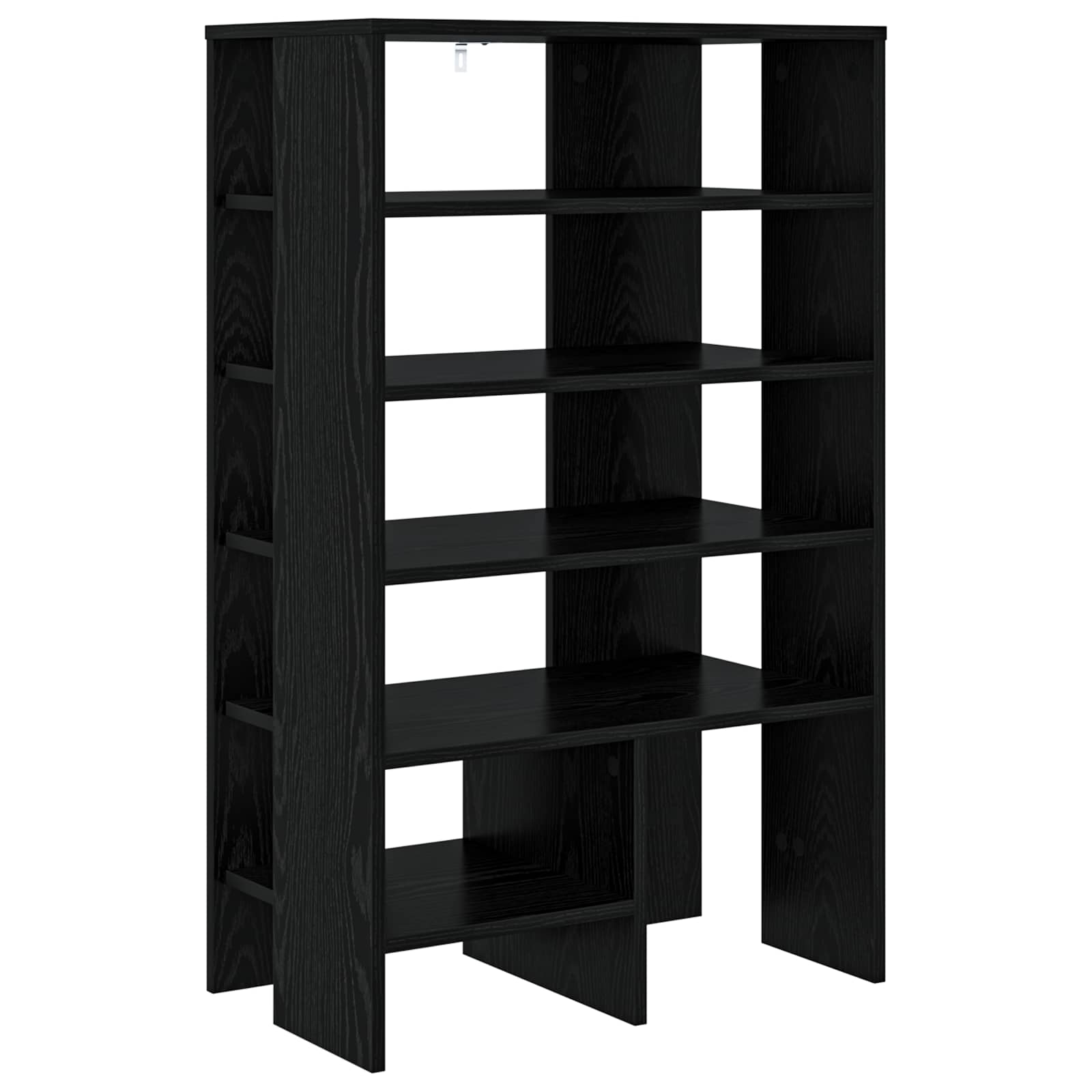 Cabinet à chaussures 2 pcs Chêne noir Bois d'ingénierie - XIOS