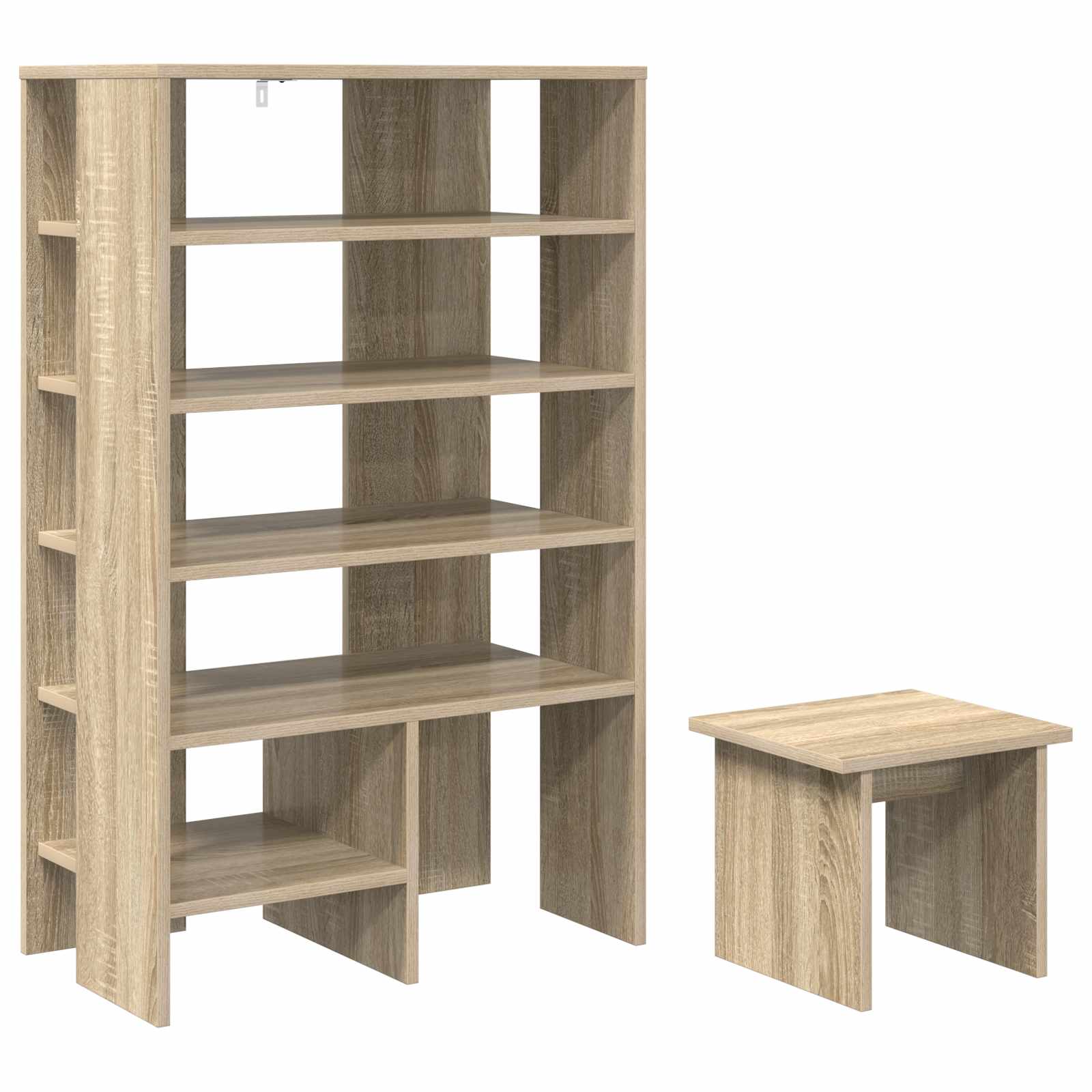 Cabinet à chaussures 2 pcs Chêne Sonoma Bois d'ingénierie - XIOS