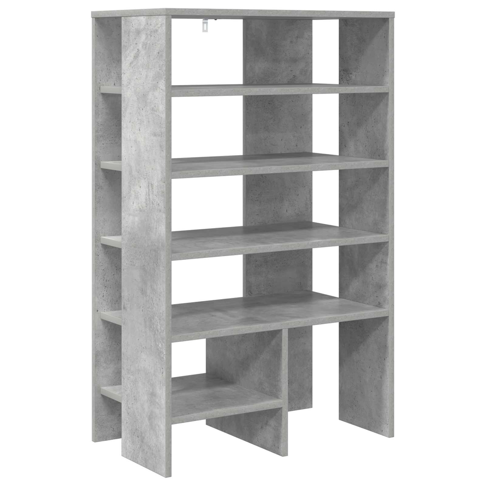 Cabinet à chaussures 2 pcs Gris béton Bois d'ingénierie - XIOS