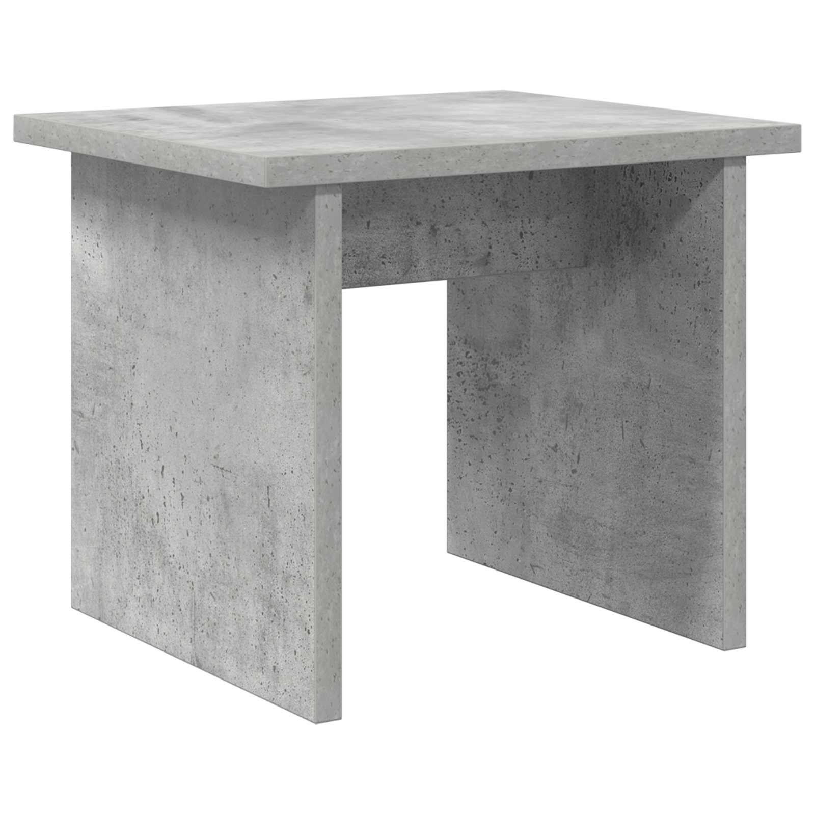 Cabinet à chaussures 2 pcs Gris béton Bois d'ingénierie - XIOS