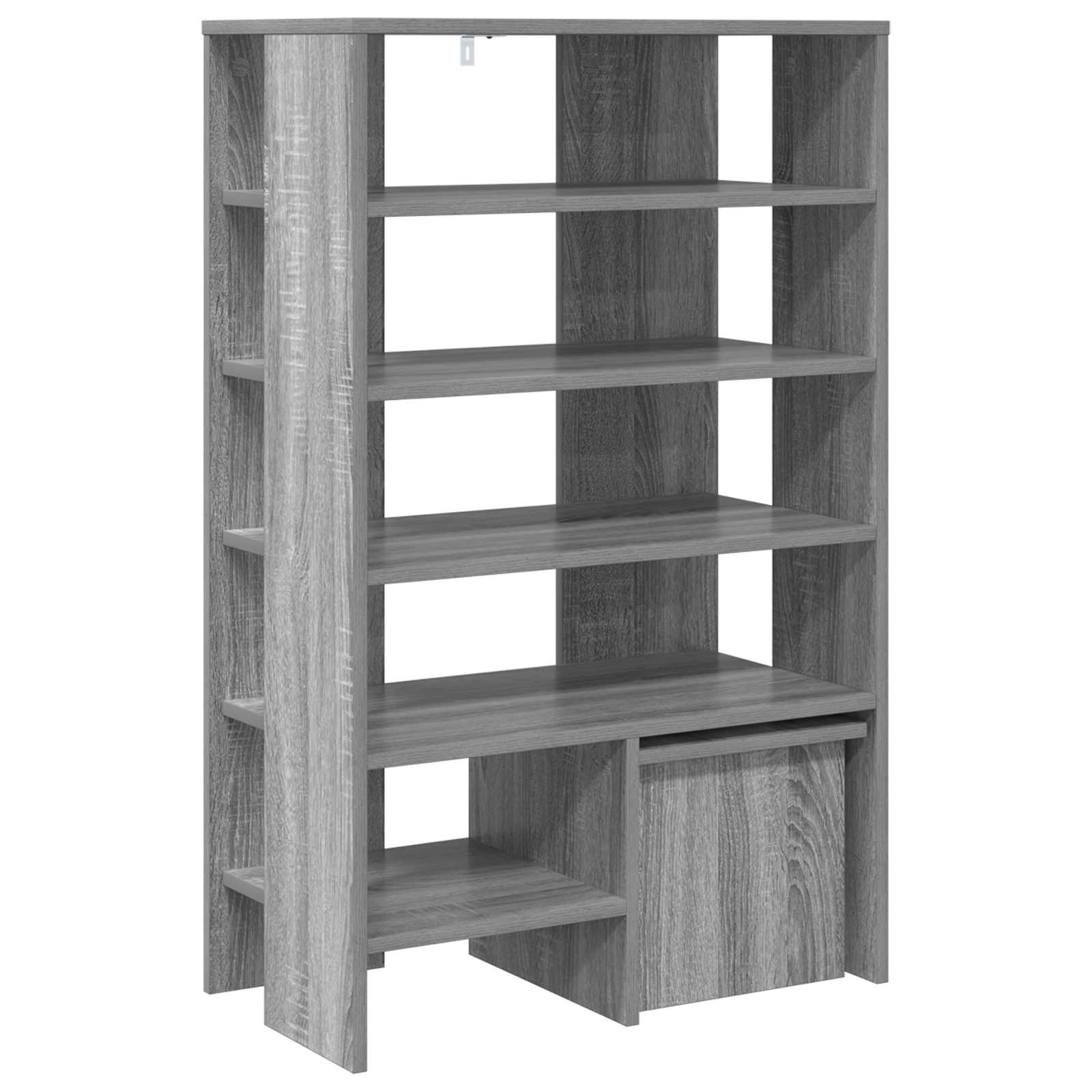 Cabinet à chaussures 2 pcs Gris Sonoma Bois d'ingénierie - XIOS