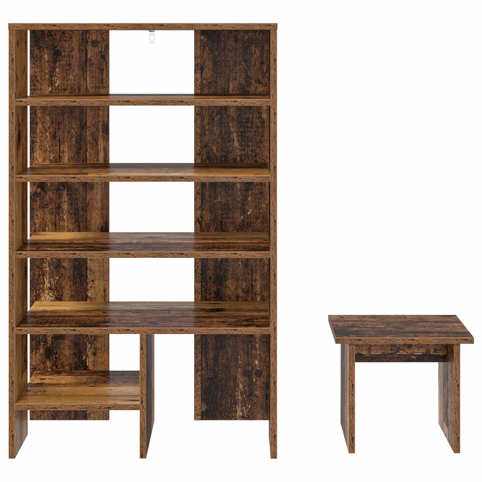 Cabinet à chaussures 2 pcs Bois ancien Bois d'ingénierie - XIOS