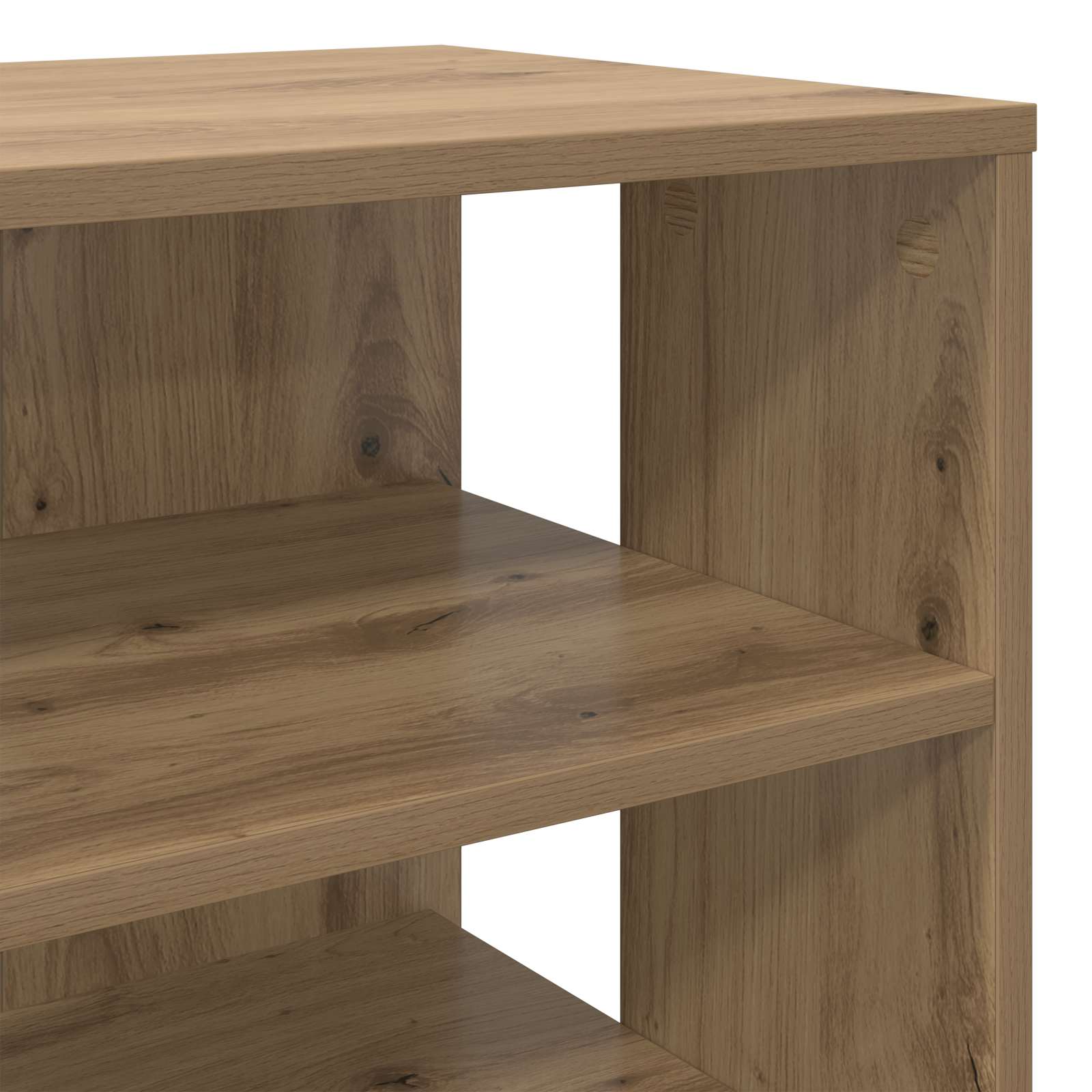 Cabinet à chaussures 2 pcs Chêne artisanal Bois d'ingénierie - XIOS