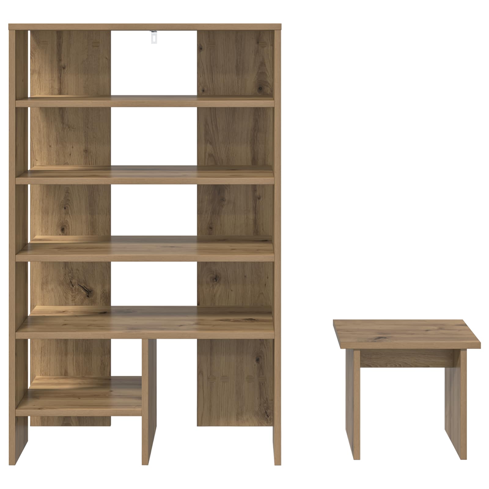 Cabinet à chaussures 2 pcs Chêne artisanal Bois d'ingénierie - XIOS