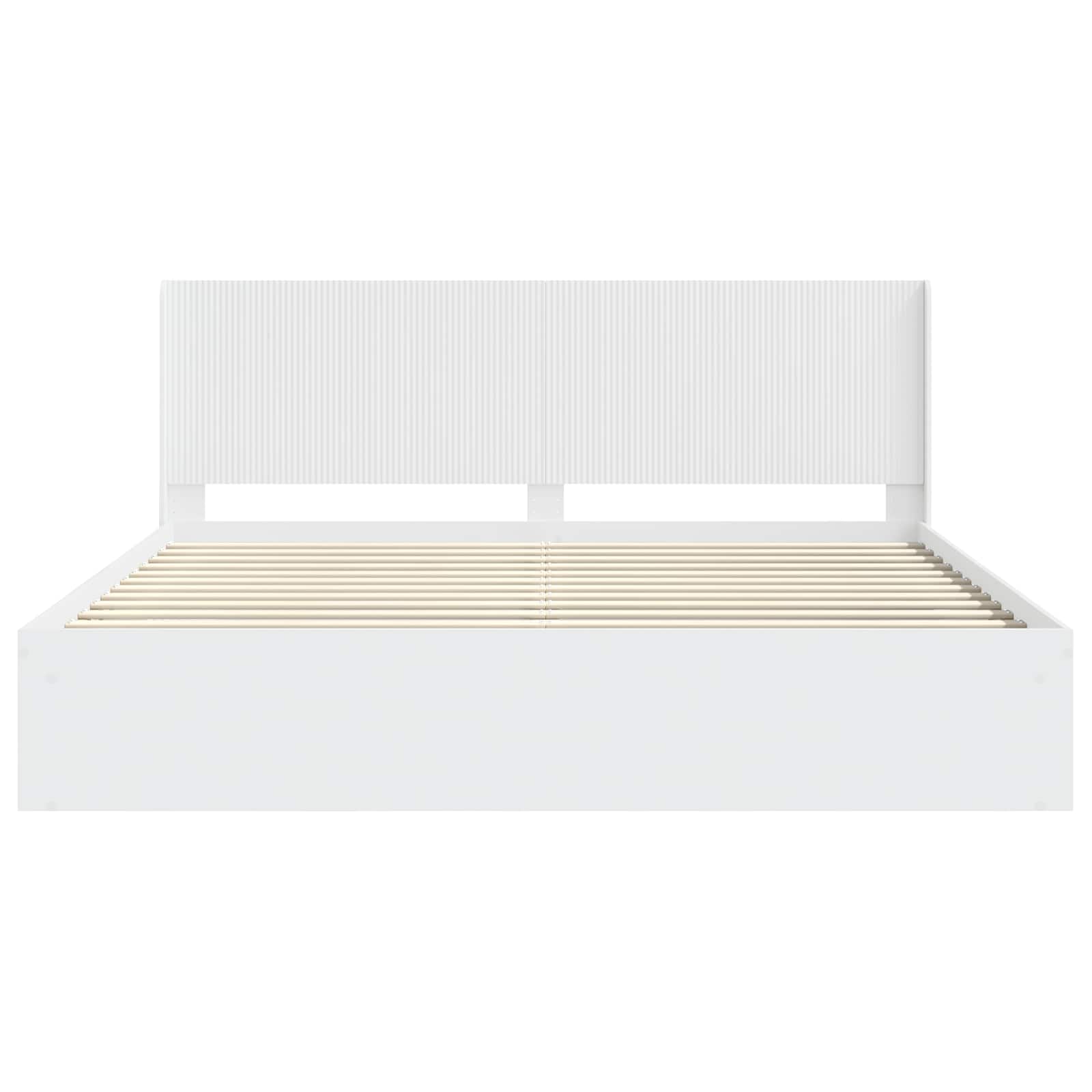 Cadre de lit avec rangement et tête de lit 3 pcs - XIOS