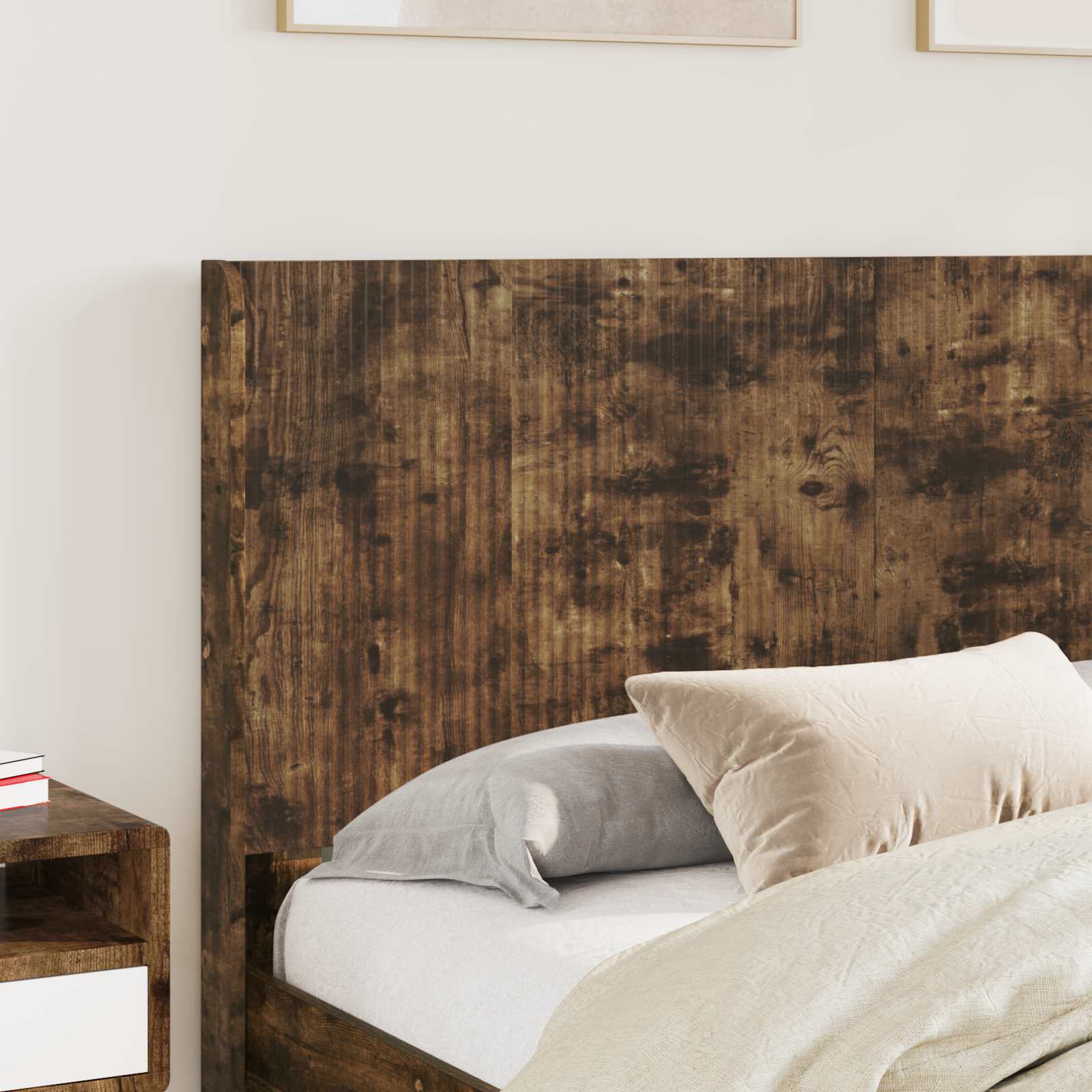 Cadre de lit avec rangement et tête de lit 3 pcs - XIOS