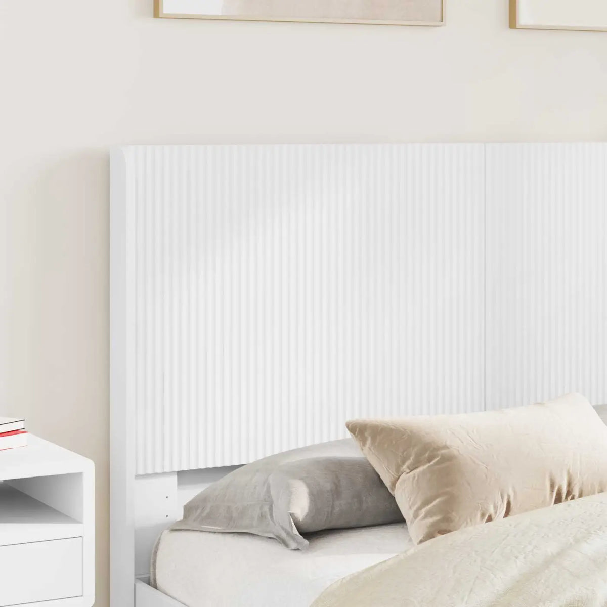 Cadre de lit avec rangement et tête de lit 2 pc - XIOS
