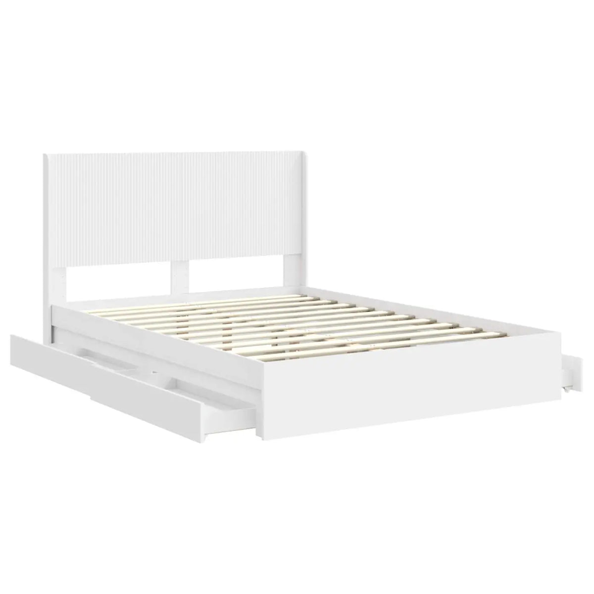Cadre de lit avec rangement et tête de lit 2 pc - XIOS