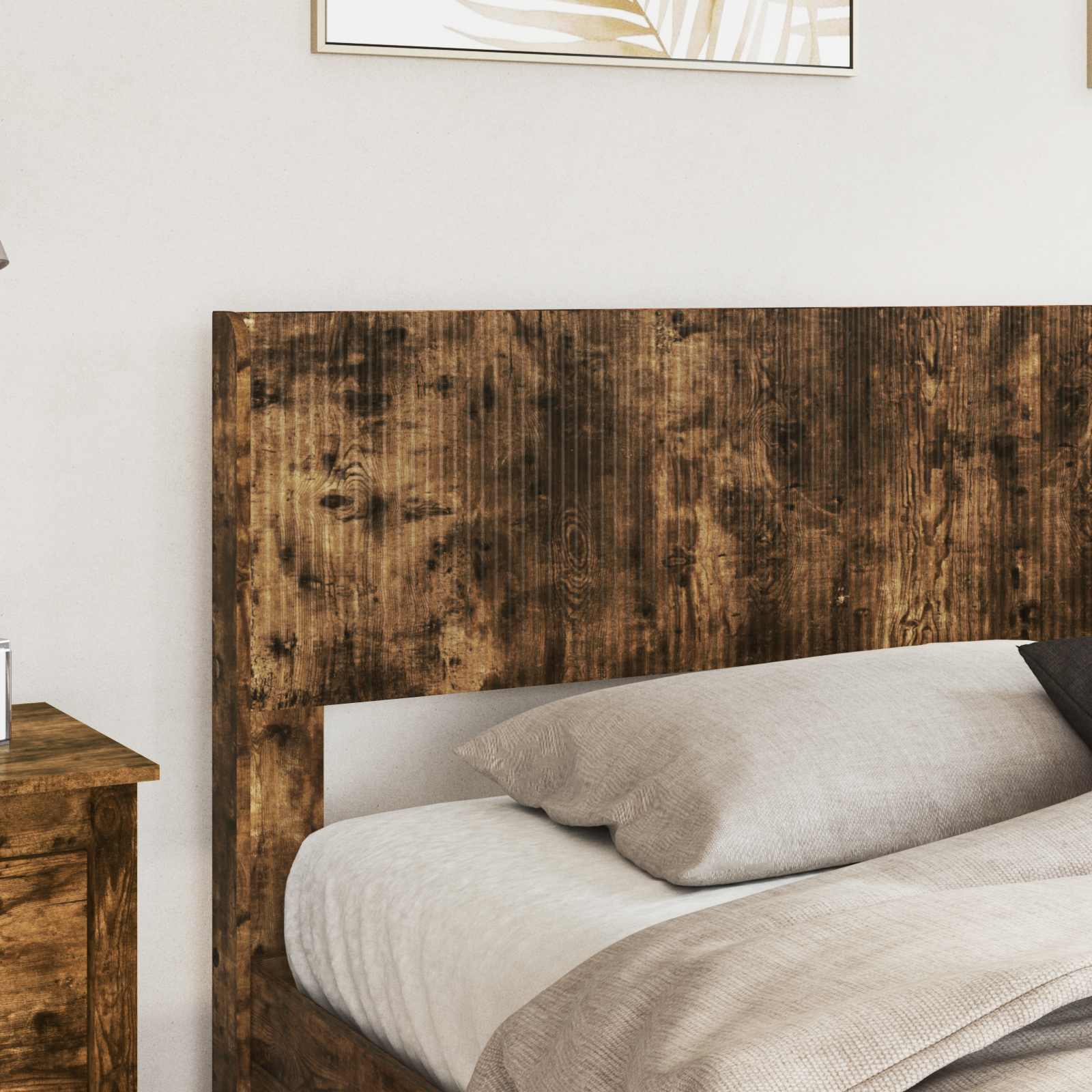 Cadre de lit avec rangement et tête de lit 3 pcs - XIOS