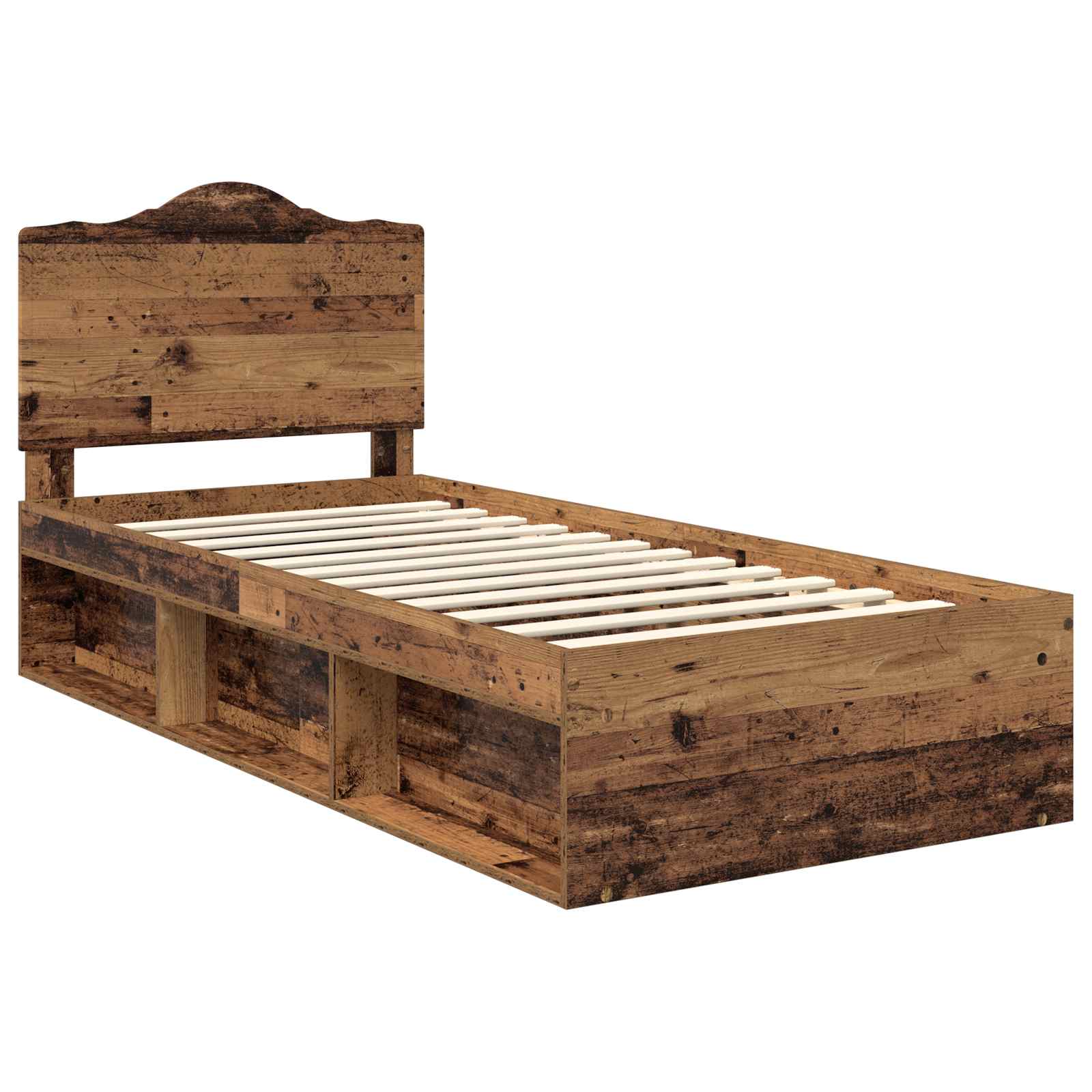 Cadre de lit Bois ancien 100 x 200 cm Pin massif - XIOS