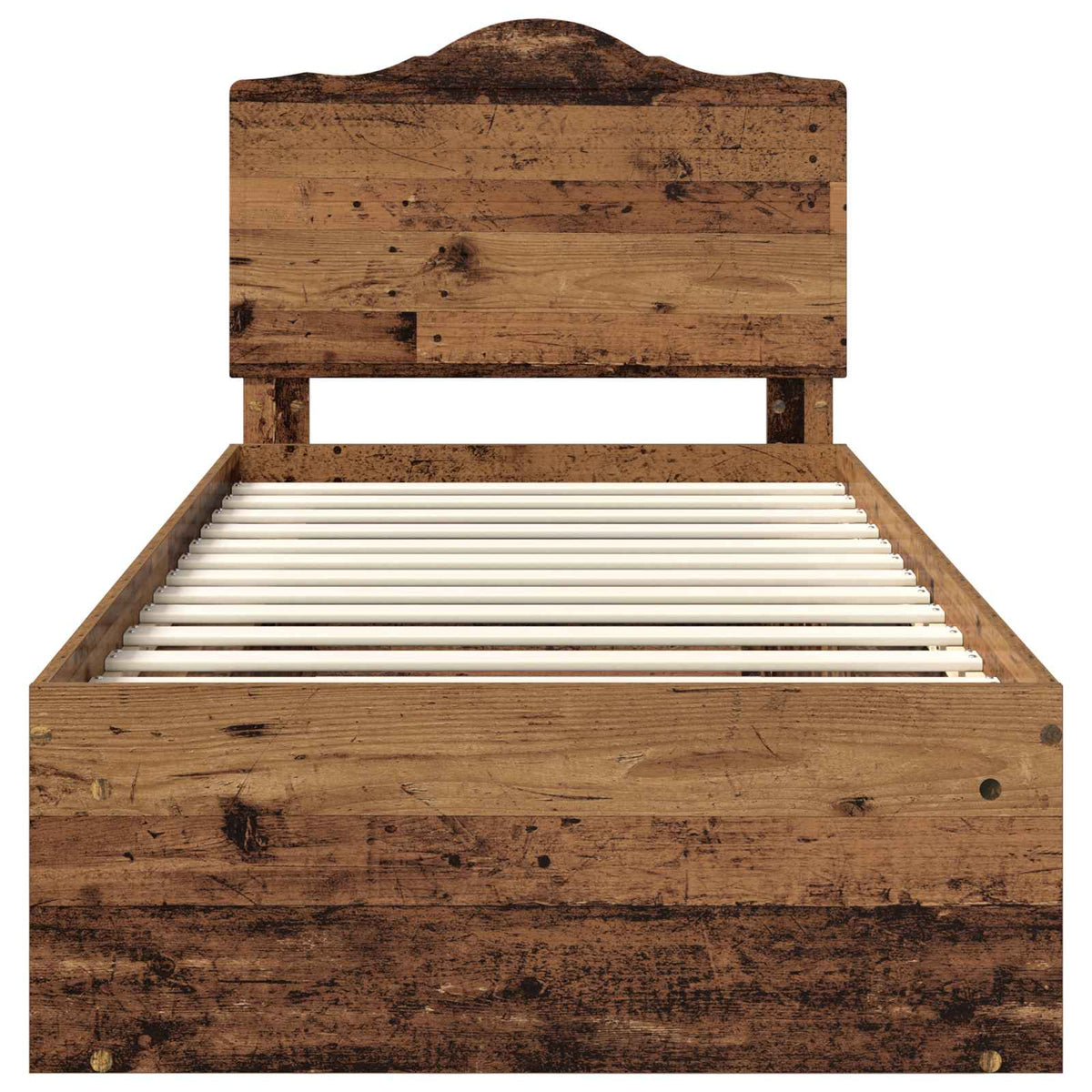 Cadre de lit Bois ancien 100 x 200 cm Pin massif