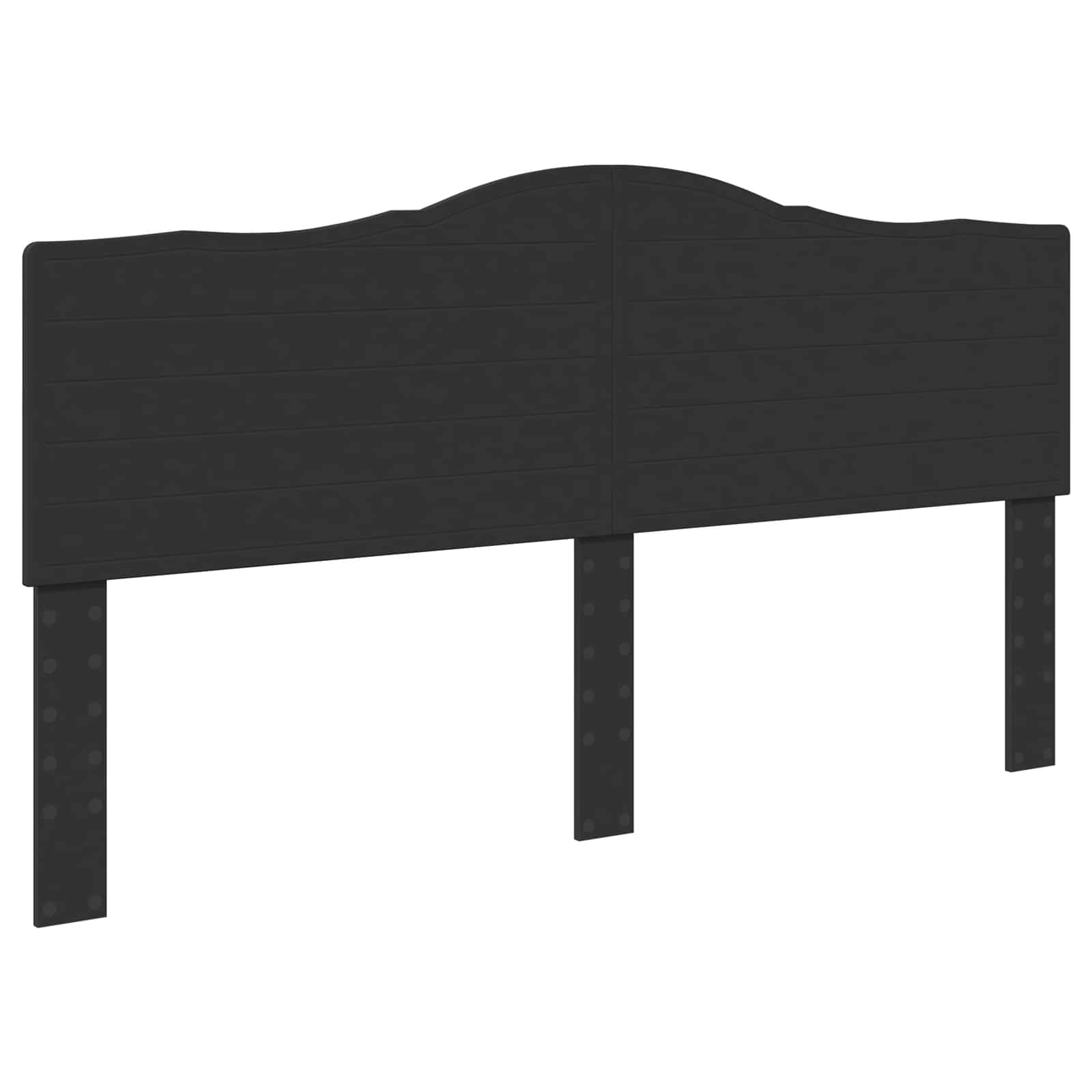 Cadre de lit avec tiroir Noir 200 x 200 cm Bois Ingénierie - XIOS