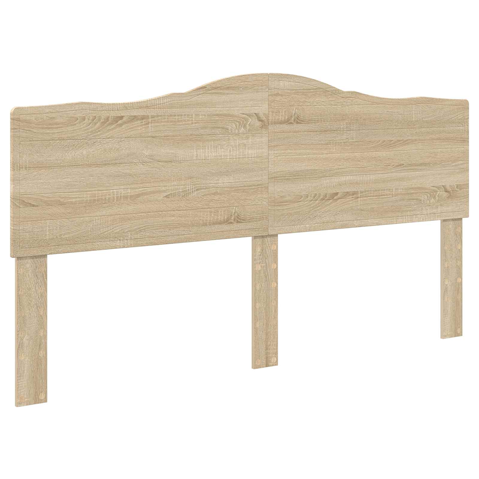 Cadre de lit Chêne Sonoma 200 x 200 cm Bois Ingénierie - XIOS